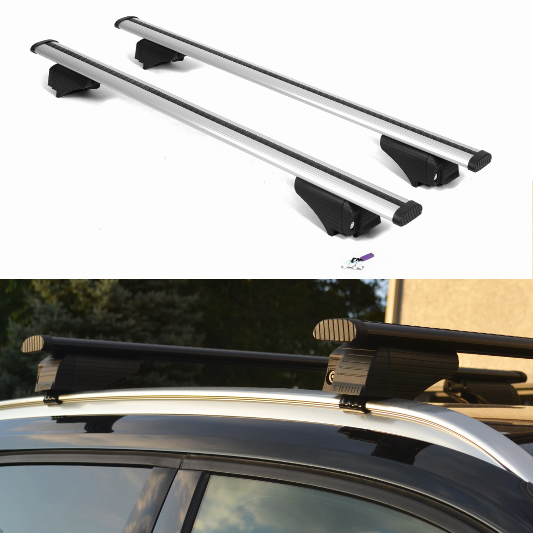 Universal Flush Rail Roof Rack Cross Bars | Erkul Auto