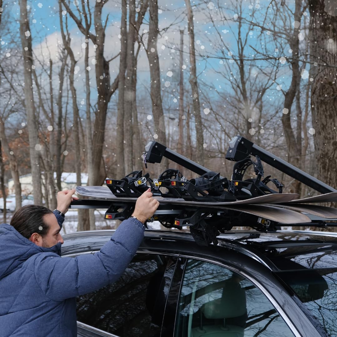 Erkul Ski Snowboard Rack 6 Skis or 4 Boards | Erkul Auto