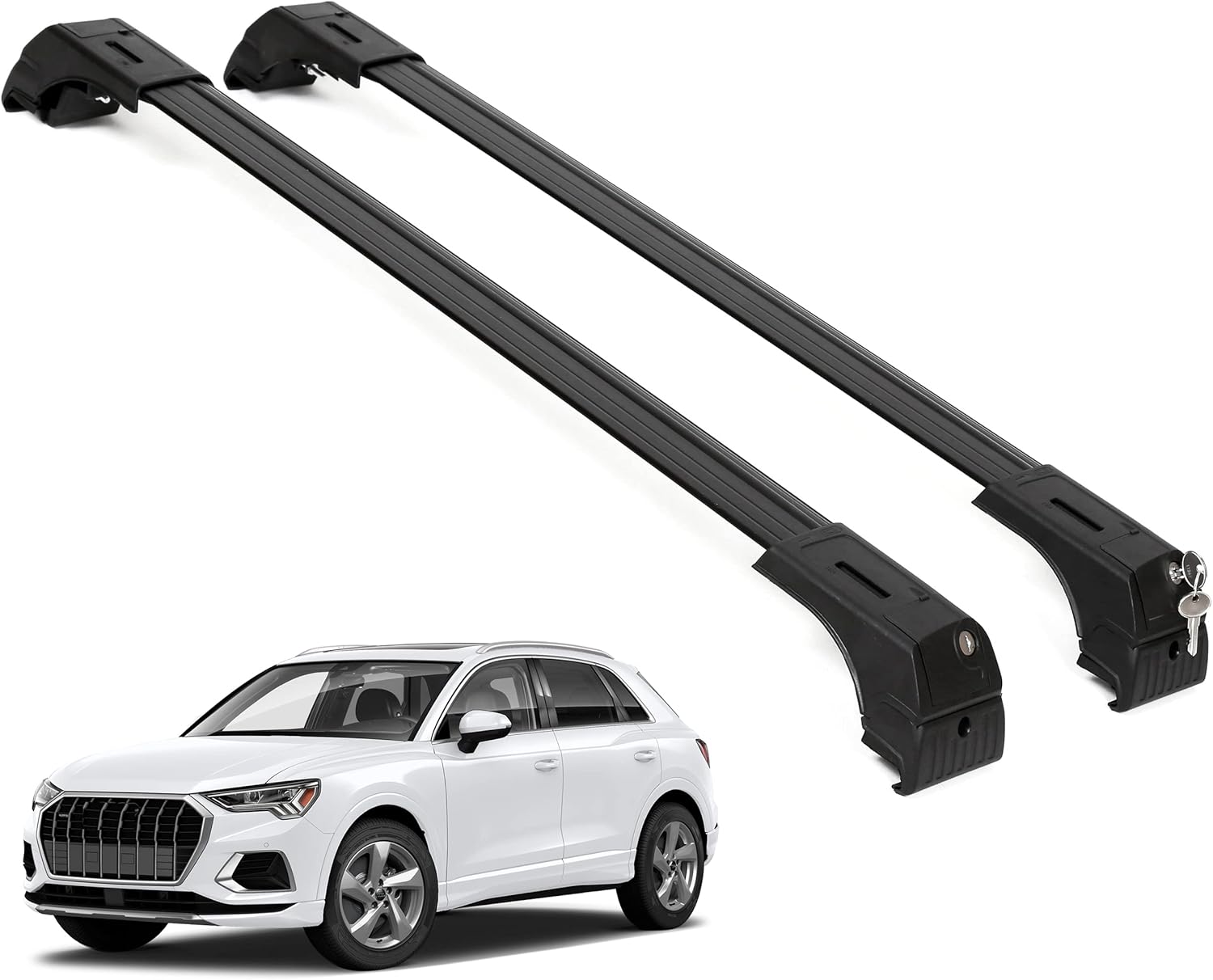 ERKUL Roof Rack Crossbars For AUDI Q3 2012-2018