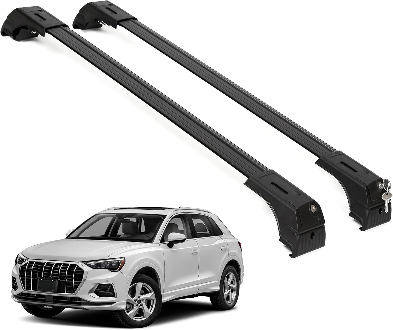 ERKUL Roof Rack Crossbars For AUDI Q3 2019-2025
