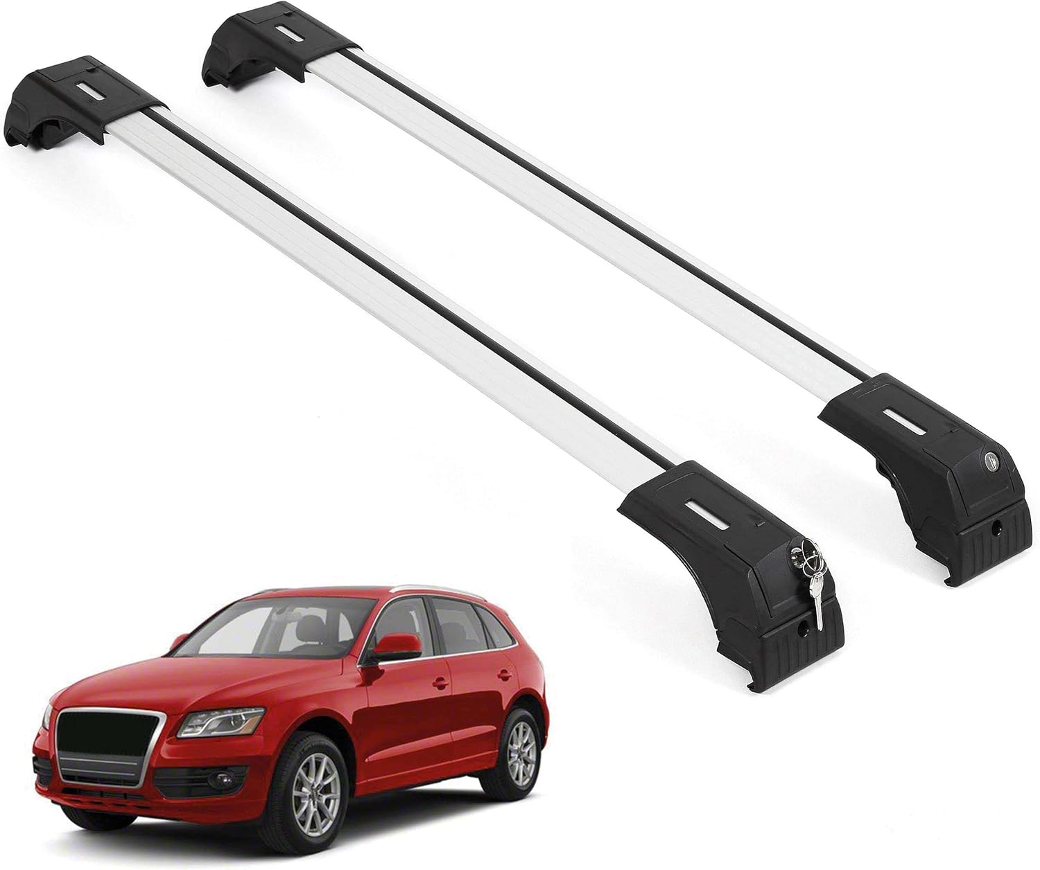 ERKUL Roof Rack Crossbars For AUDI Q5 2009-2017