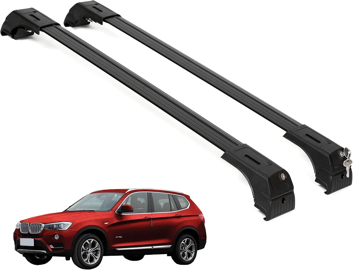 ERKUL Roof Rack Crossbars For BMW X3 2011-2017