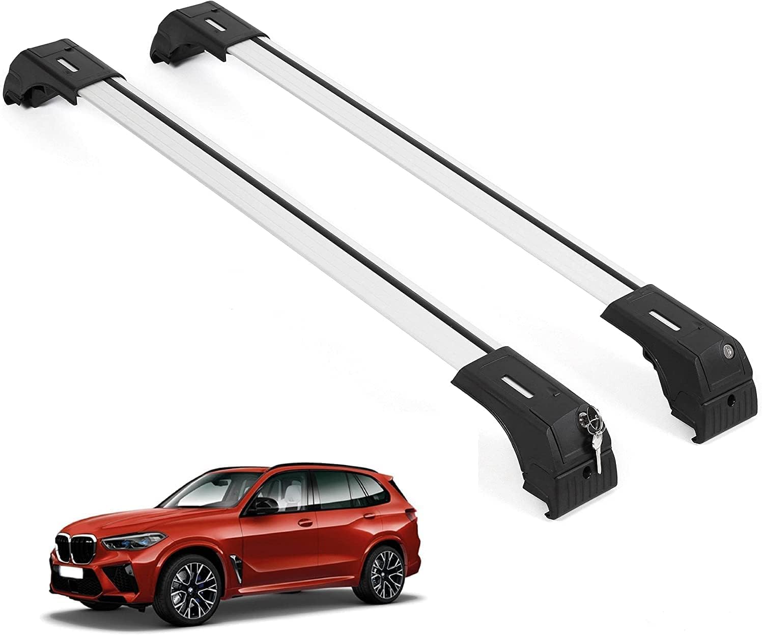 ERKUL Roof Rack Crossbars For BMW X5 2014-2018