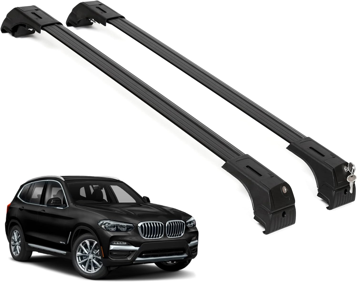 ERKUL Roof Rack Crossbars For BMW X3 2018-2024