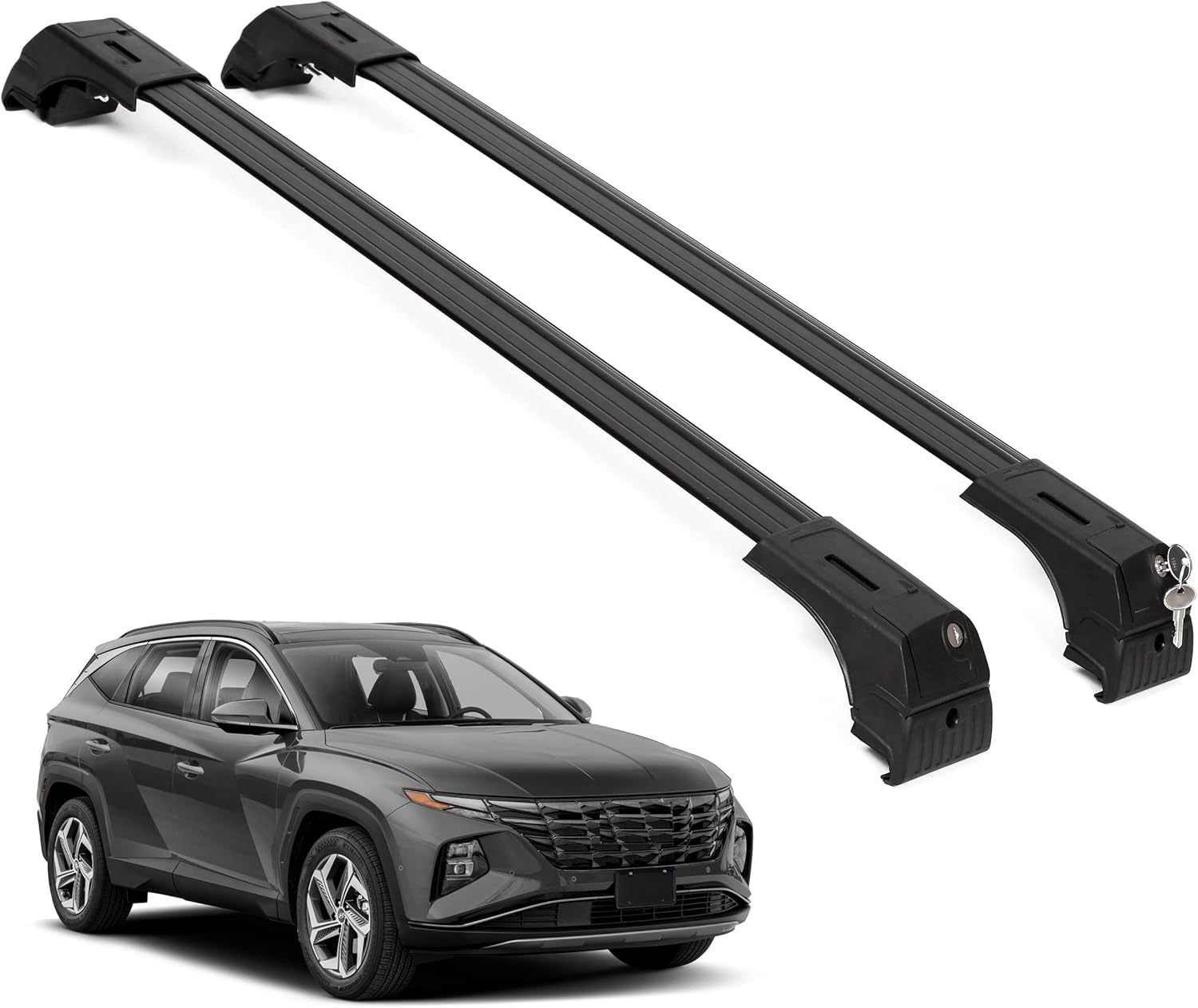 ERKUL Roof Rack Crossbars For HYUNDAI TUCSON 2022-2026