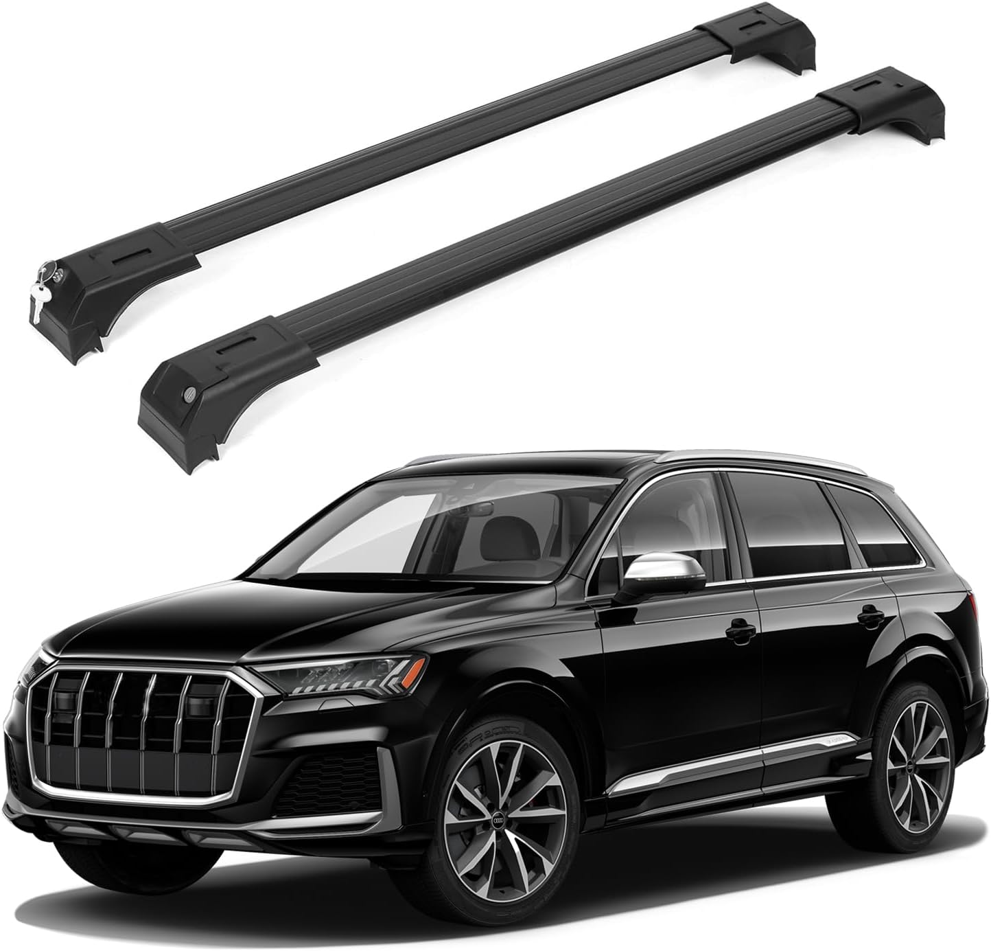 ERKUL Roof Rack Crossbars For AUDI Q7 2017-2026