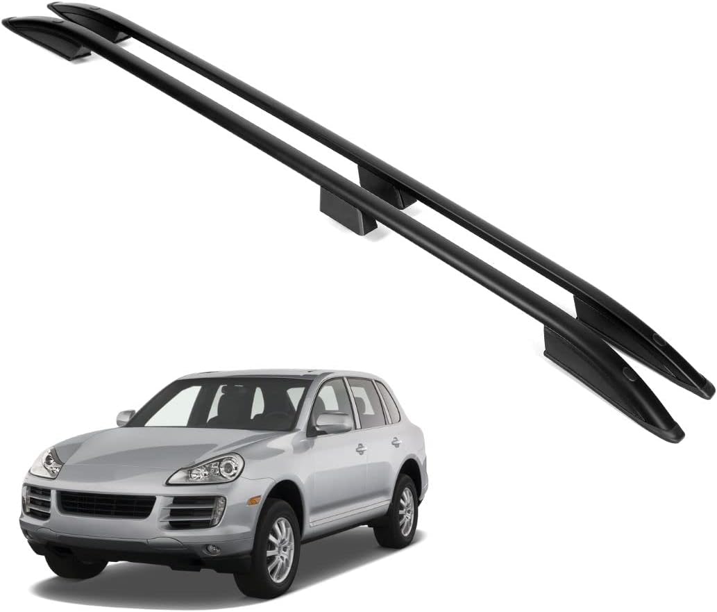 Porsche Cayenne 2003-2010 Aluminum Roof Rails Black | Erkul
