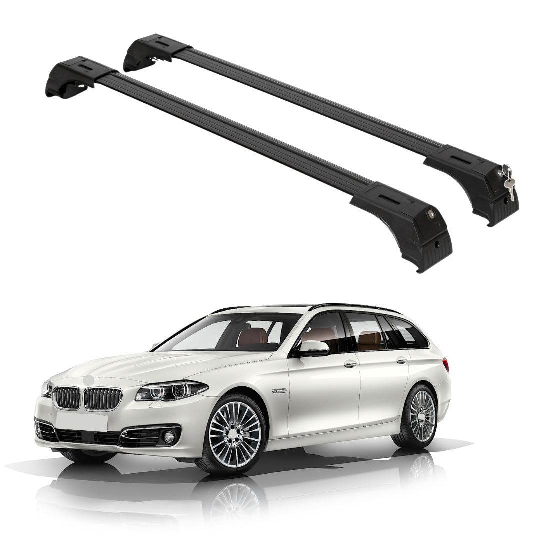 ERKUL Roof Rack Crossbars For BMW 5 SERI ESTATE 2010-2017