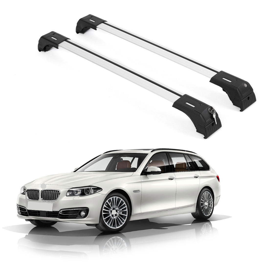 ERKUL Roof Rack Crossbars For BMW 5 SERI ESTATE 2010-2017