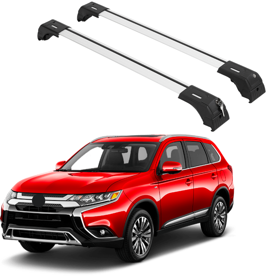 Fits Mitsubishi Outlander 2014-2021 2PCS Roof Rack Cross Bars 165 LBS
