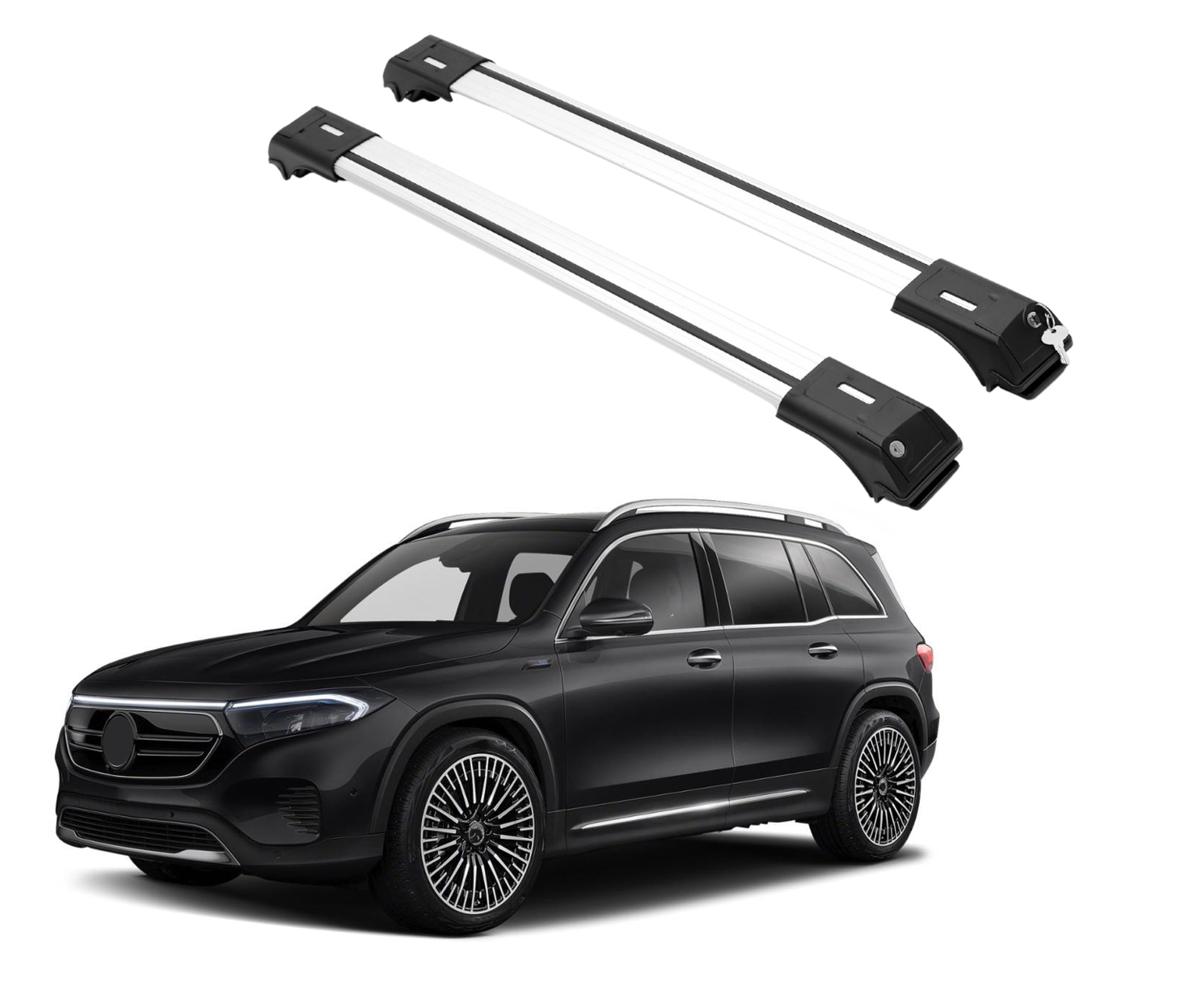 ERKUL Roof Rack Crossbars For MERCEDES-BENZ EQB 250/EQB 300/EQB 350 2022-2025