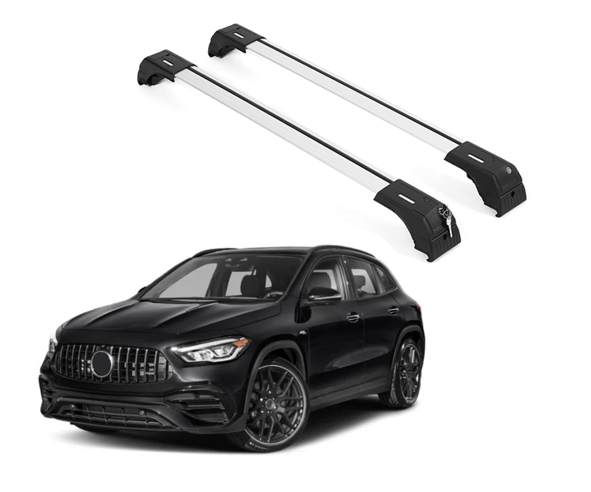 ERKUL Roof Rack Crossbars For MERCEDES-BENZ GLA250 2021-2026