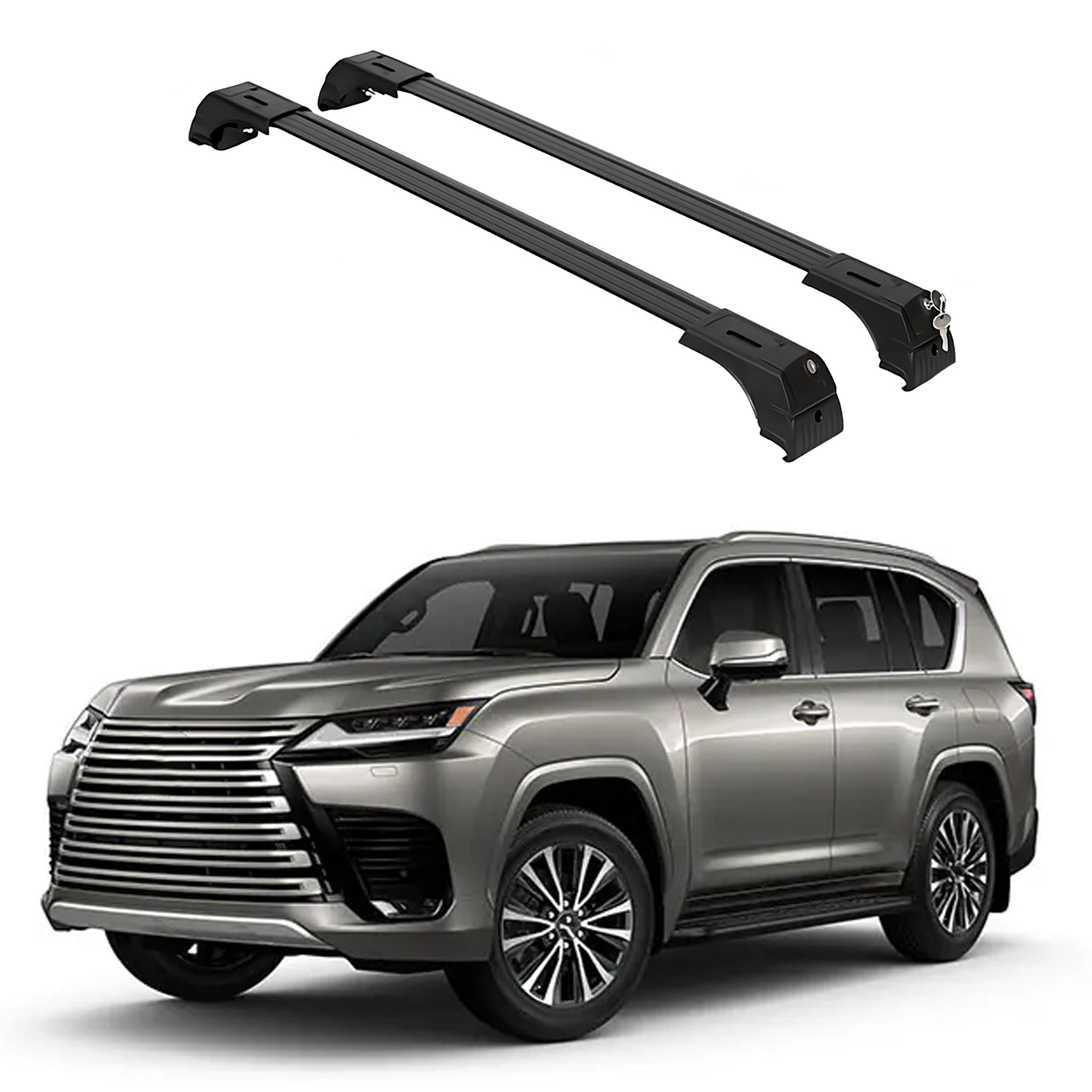 ERKUL Roof Rack Crossbars For LEXUS LX600 2022-2025