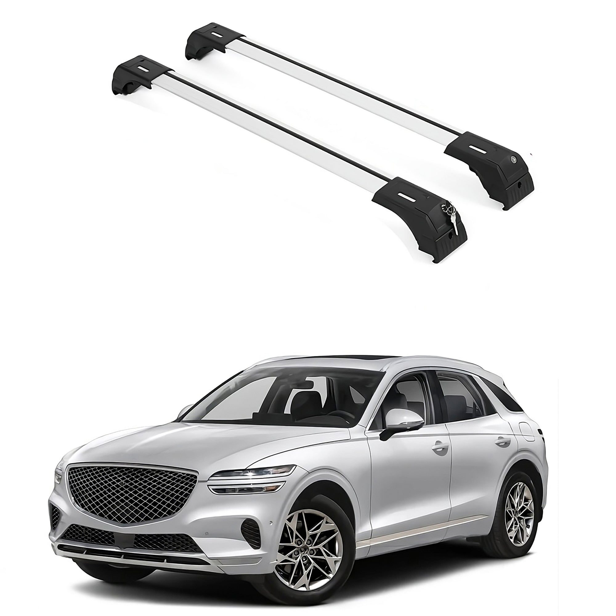 ERKUL Roof Rack Crossbars For GENESIS GV70 2022-2026