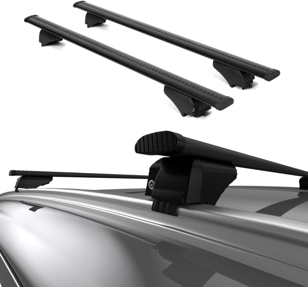 Universal Flush Rail Roof Rack Cross Bars | Erkul Auto