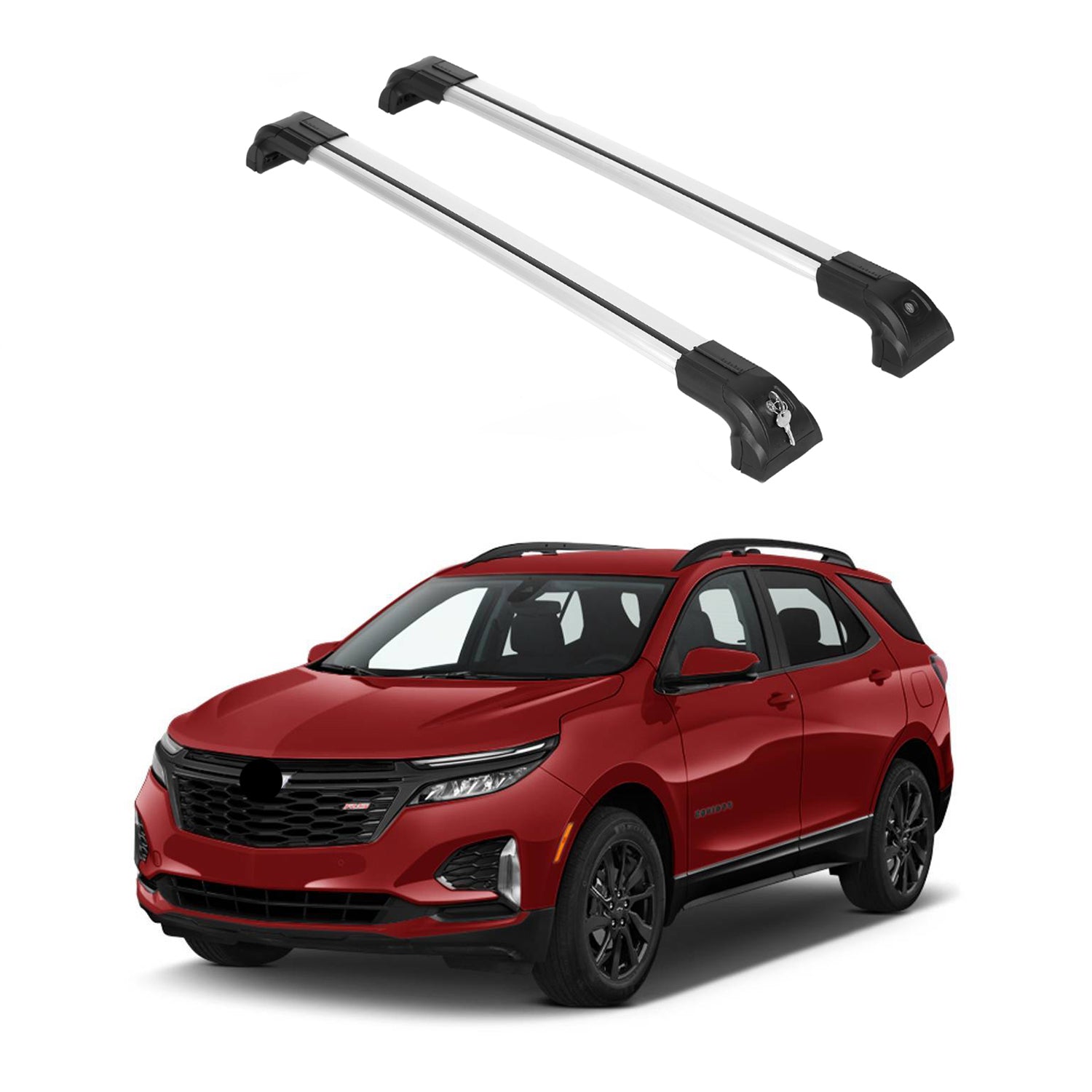 ERKUL Roof Rack Crossbars For CHEVROLET EQUINOX 2018-2024