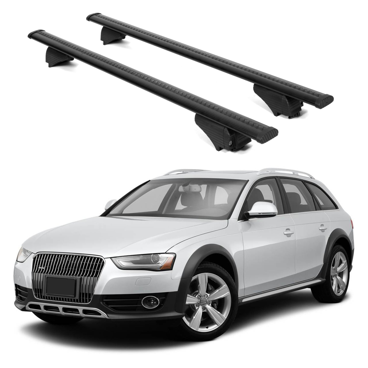 ERKUL Roof Rack Crossbars For AUDI A4 ALLROAD 2008-2015