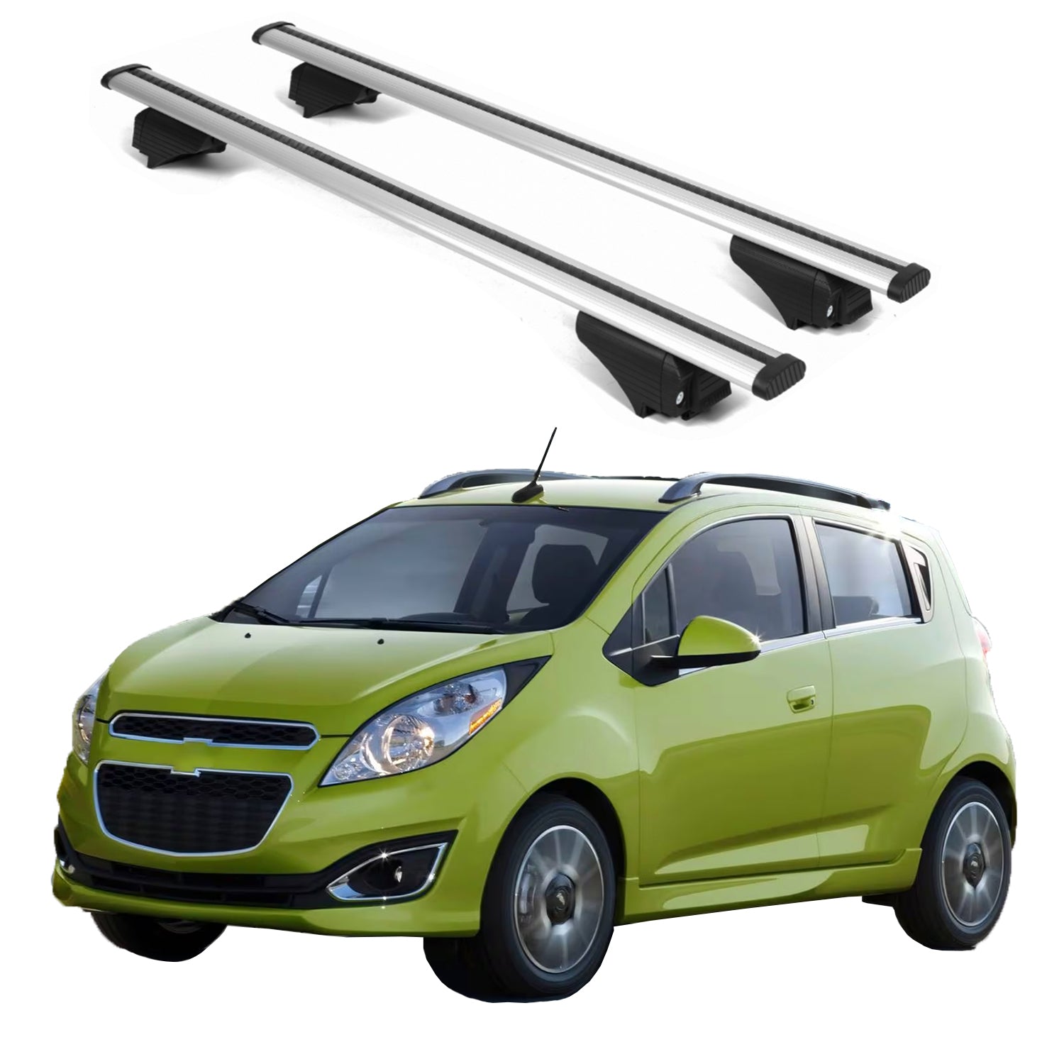 ERKUL Roof Rack Crossbars For CHEVROLET SPARK 2013-2015