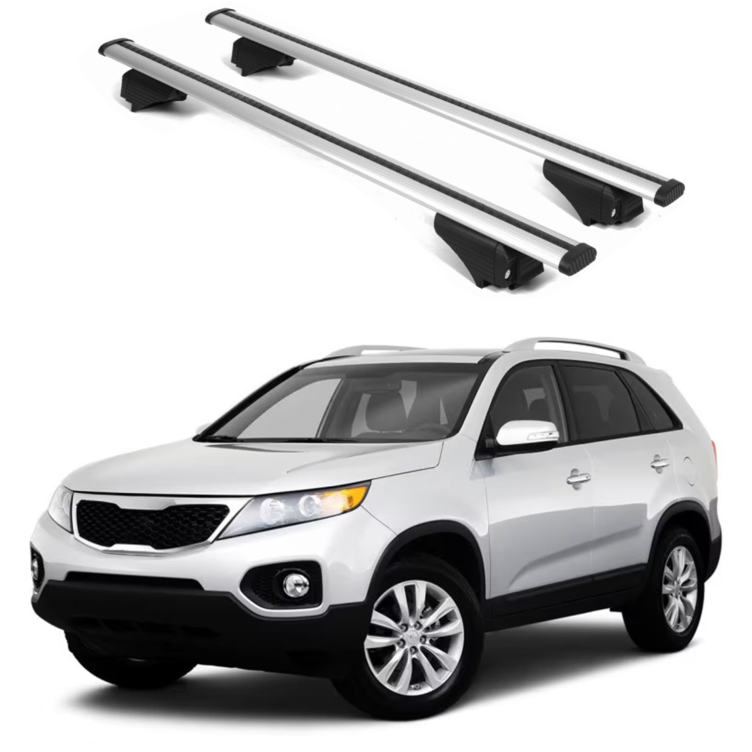 ERKUL Roof Rack Crossbars For KIA SORENTO 2011-2015