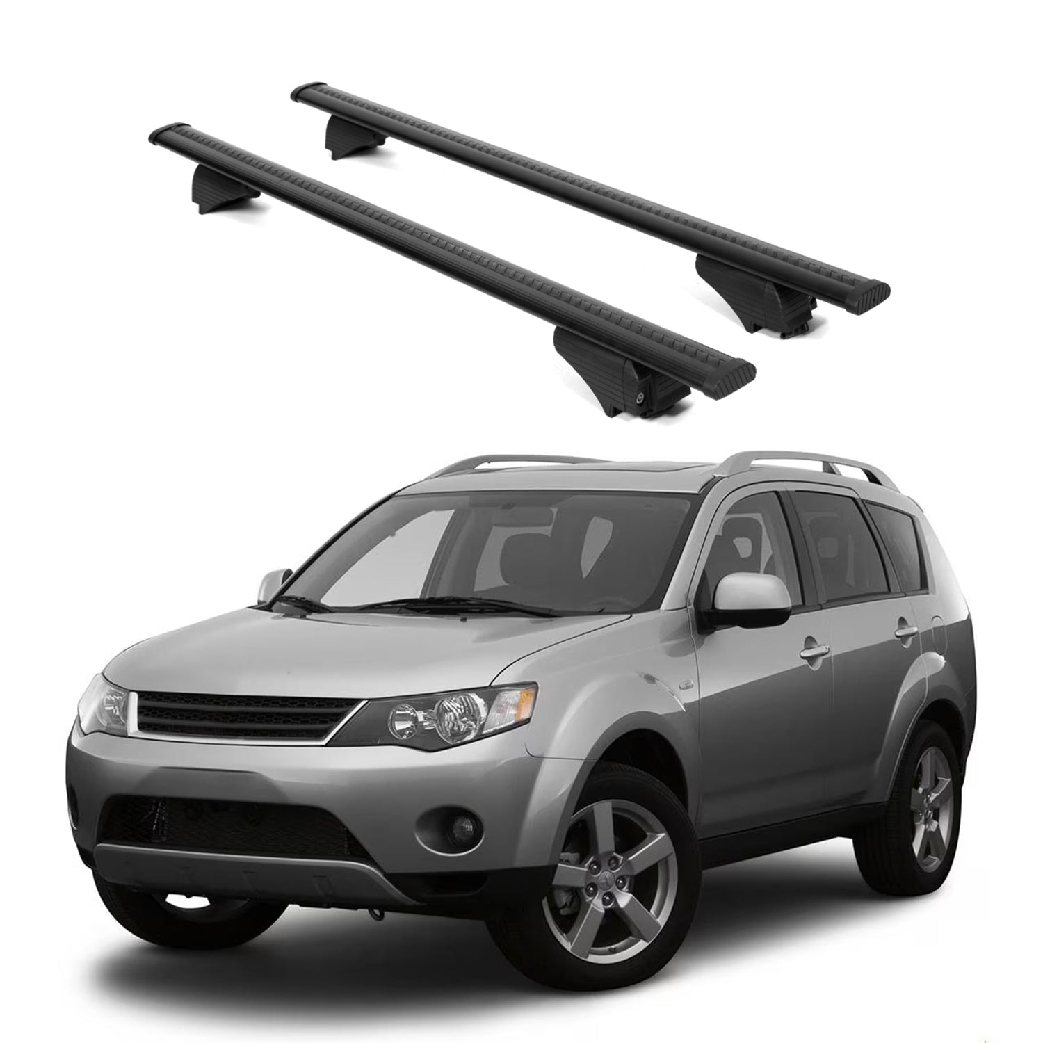 ERKUL Roof Rack Crossbars For MITSUBISHI OUTLANDER 2007-2013