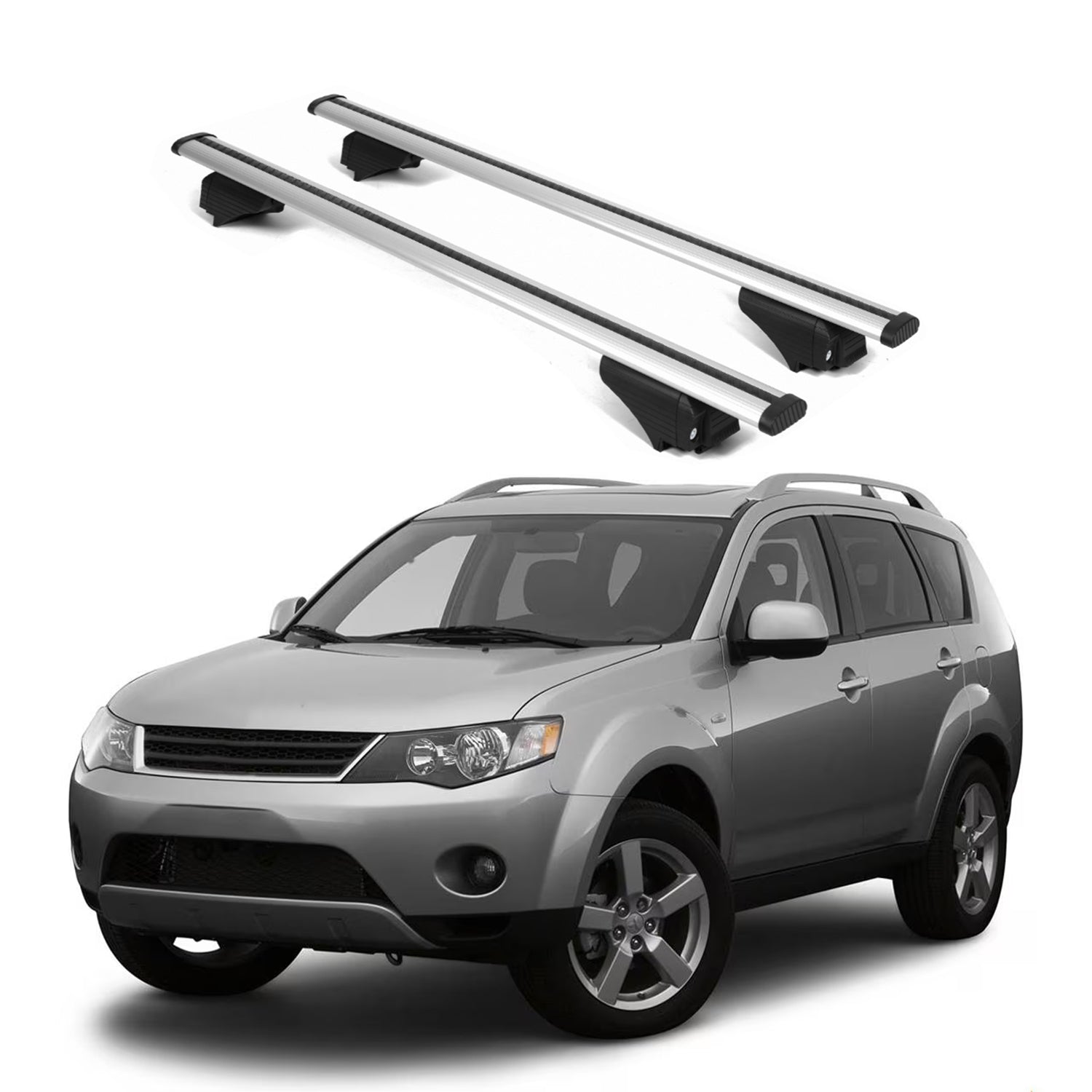 ERKUL Roof Rack Crossbars For MITSUBISHI OUTLANDER 2007-2013