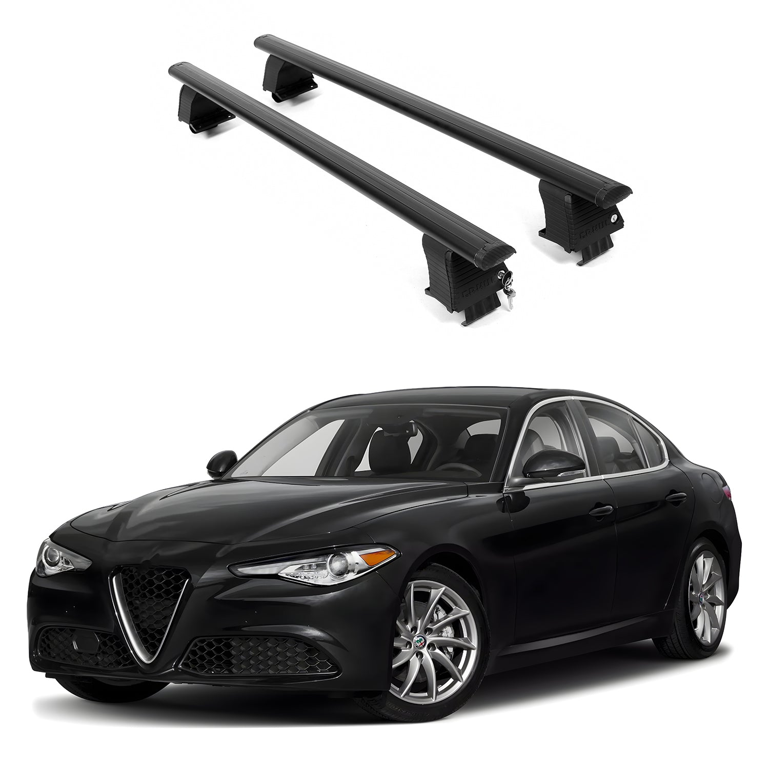 ERKUL Roof Rack Crossbars For ALFA ROMEO GIULIA 2017-2026