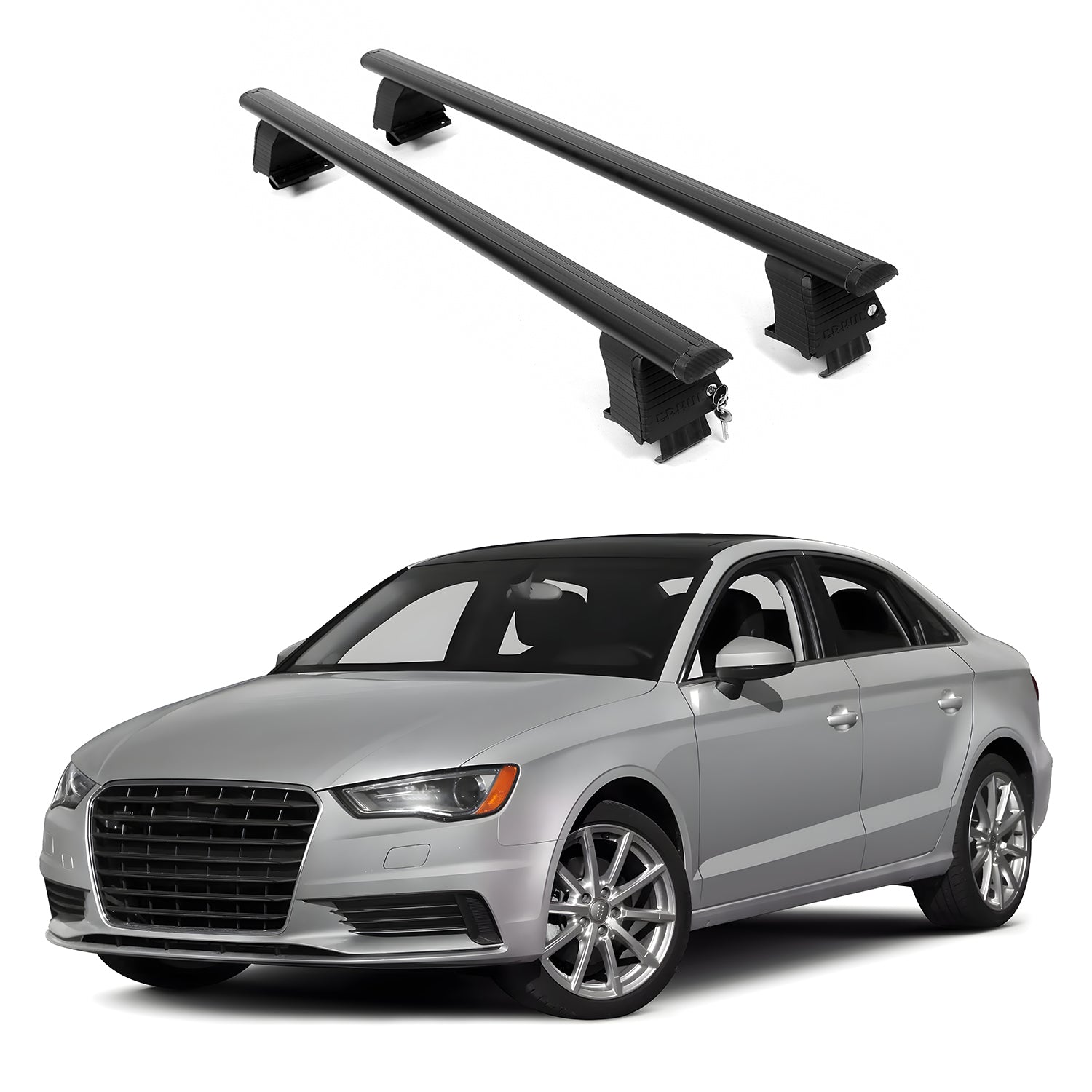 ERKUL Roof Rack Crossbars For AUDI A3 2014-2021