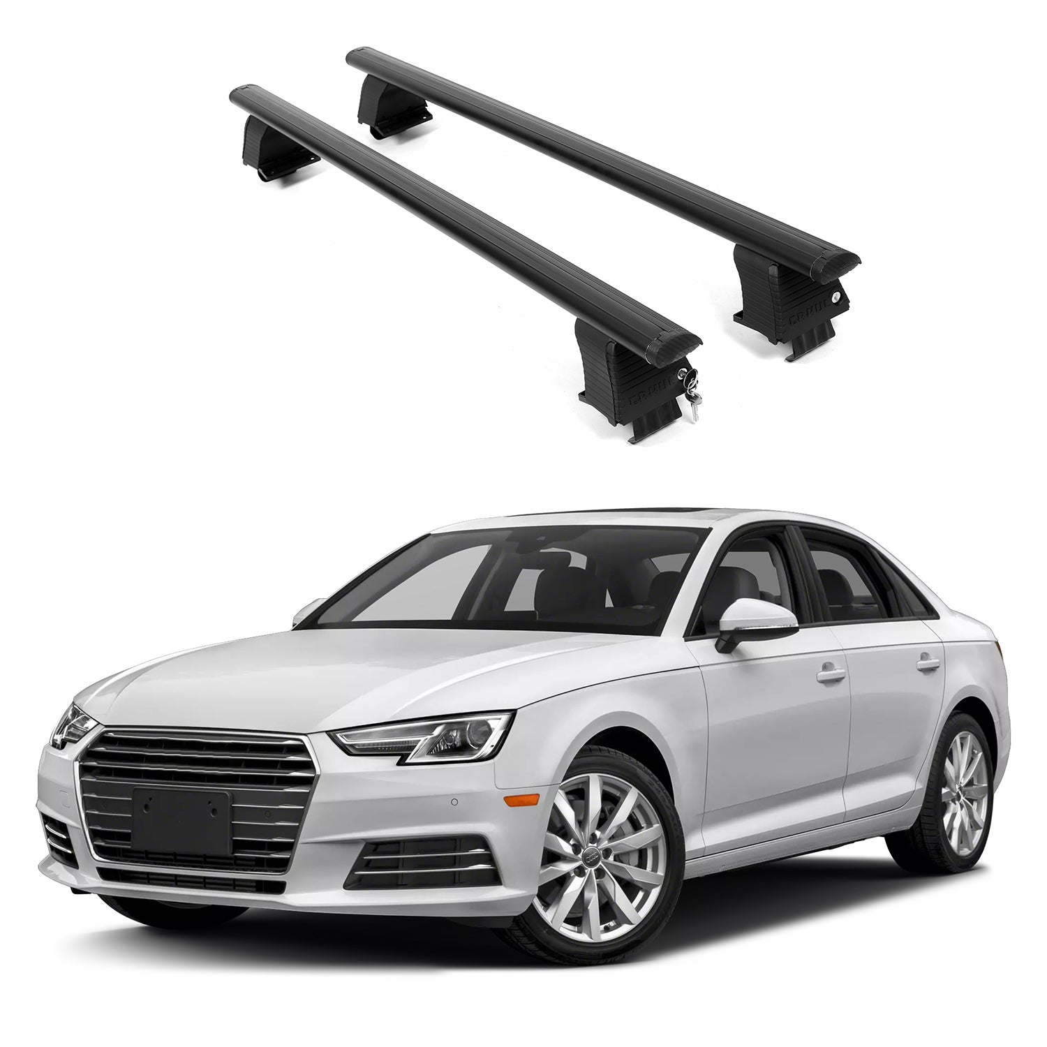 ERKUL Roof Rack Crossbars For AUDI A4 2017-2025