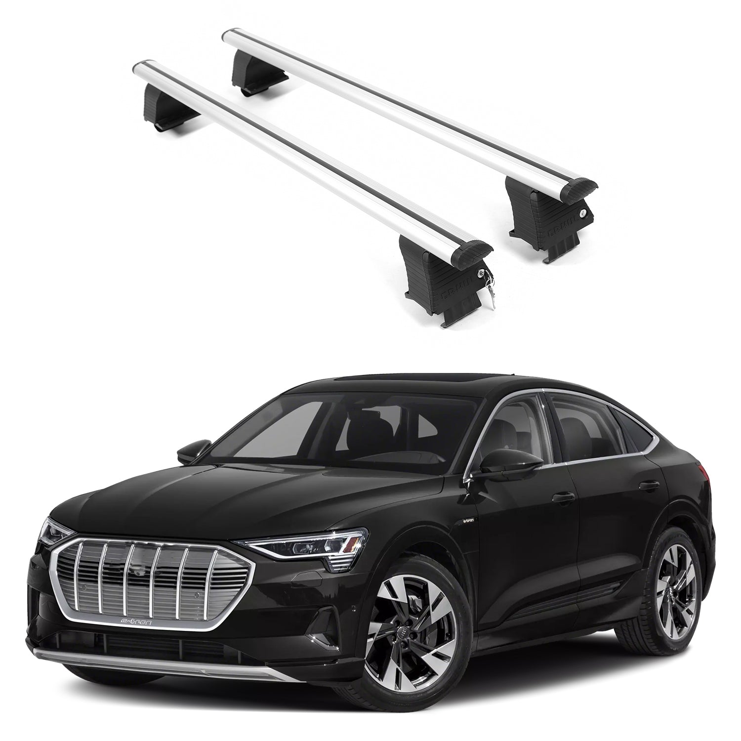 ERKUL Roof Rack Crossbars For AUDI E-TRON 2019-2023