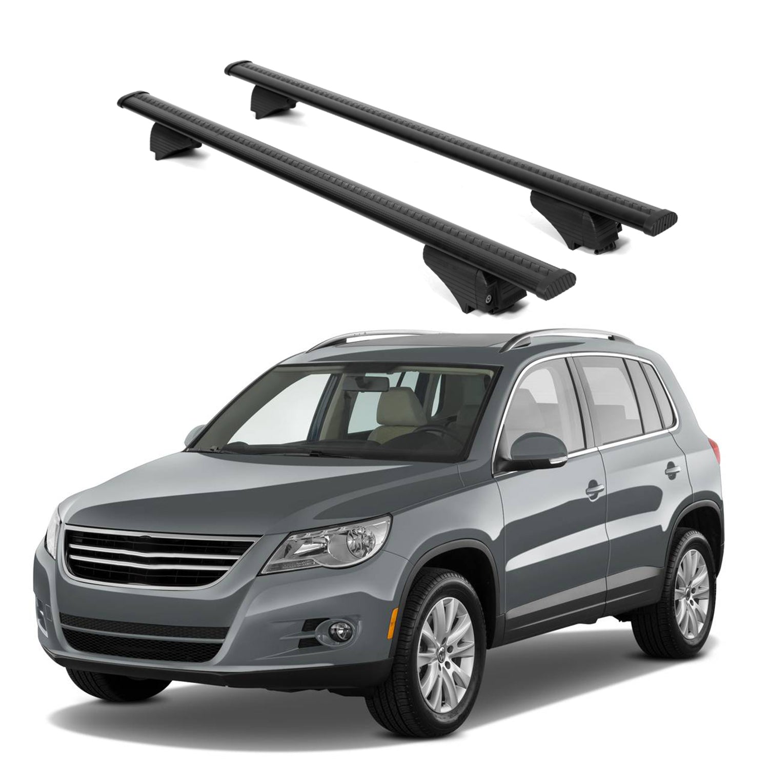 ERKUL Roof Rack Crossbars For VOLKSWAGEN TIGUAN 2008-2017