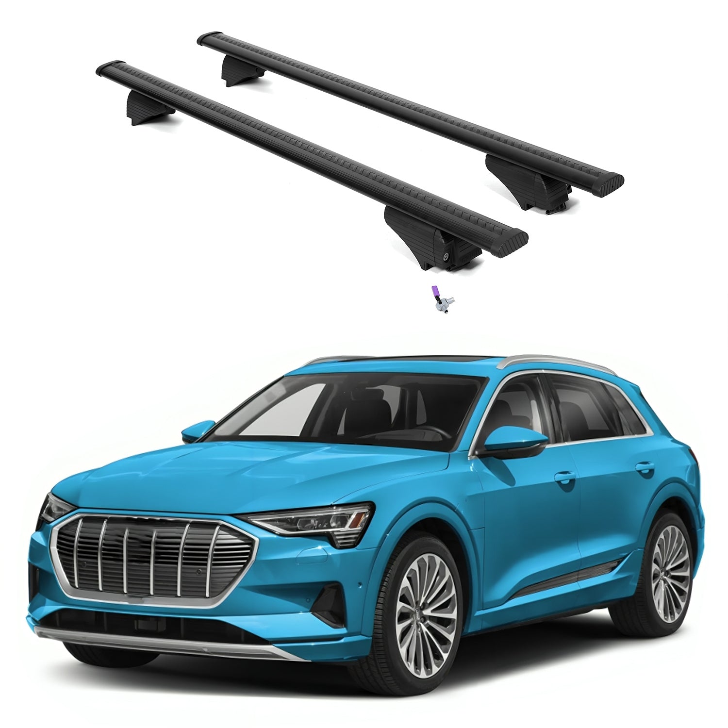 ERKUL Roof Rack Crossbars For AUDI E-TRON 2019-2023