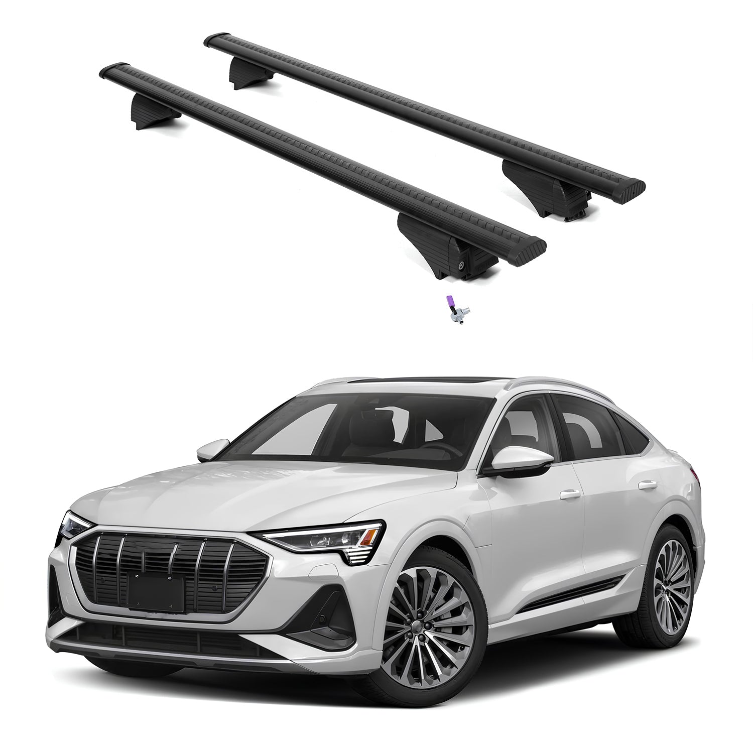 ERKUL Roof Rack Crossbars For AUDI E-TRON SPORTBACK 2020-2023