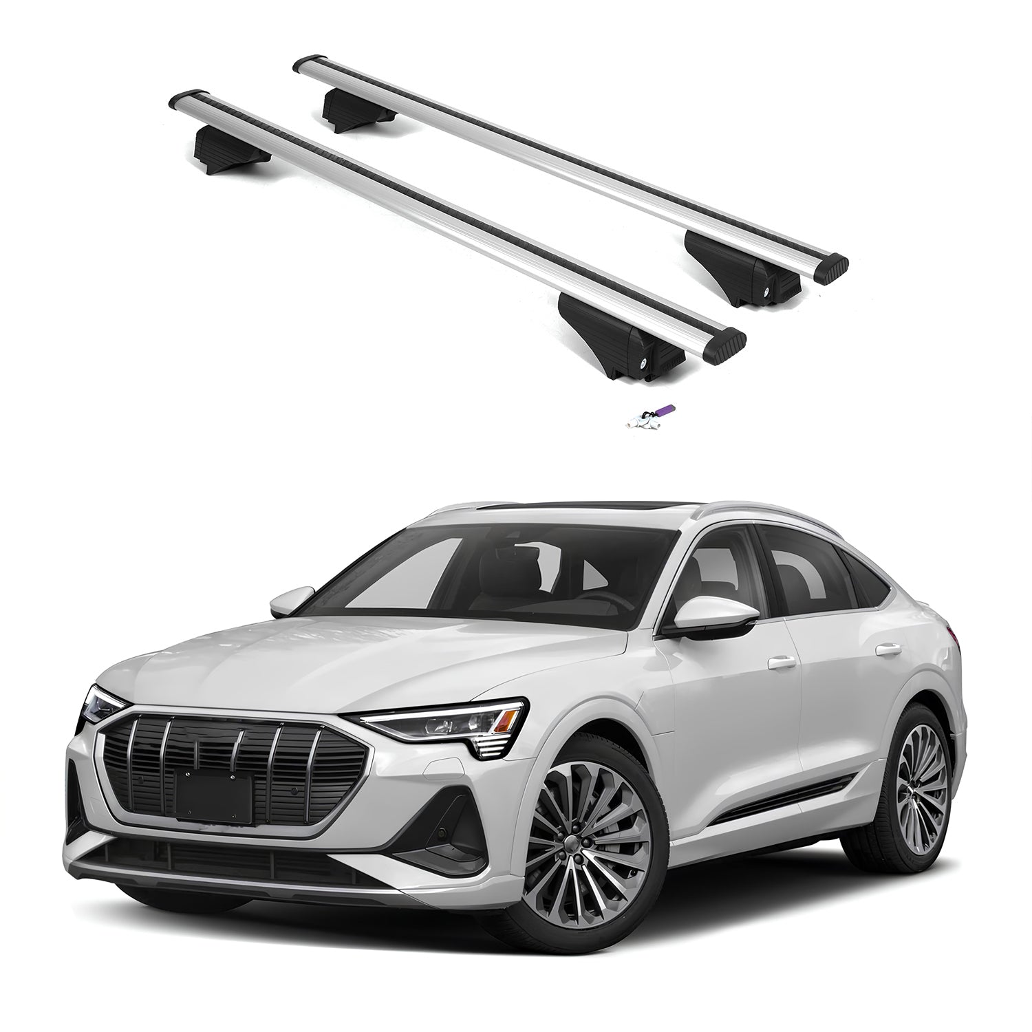 ERKUL Roof Rack Crossbars For AUDI E-TRON SPORTBACK 2020-2023