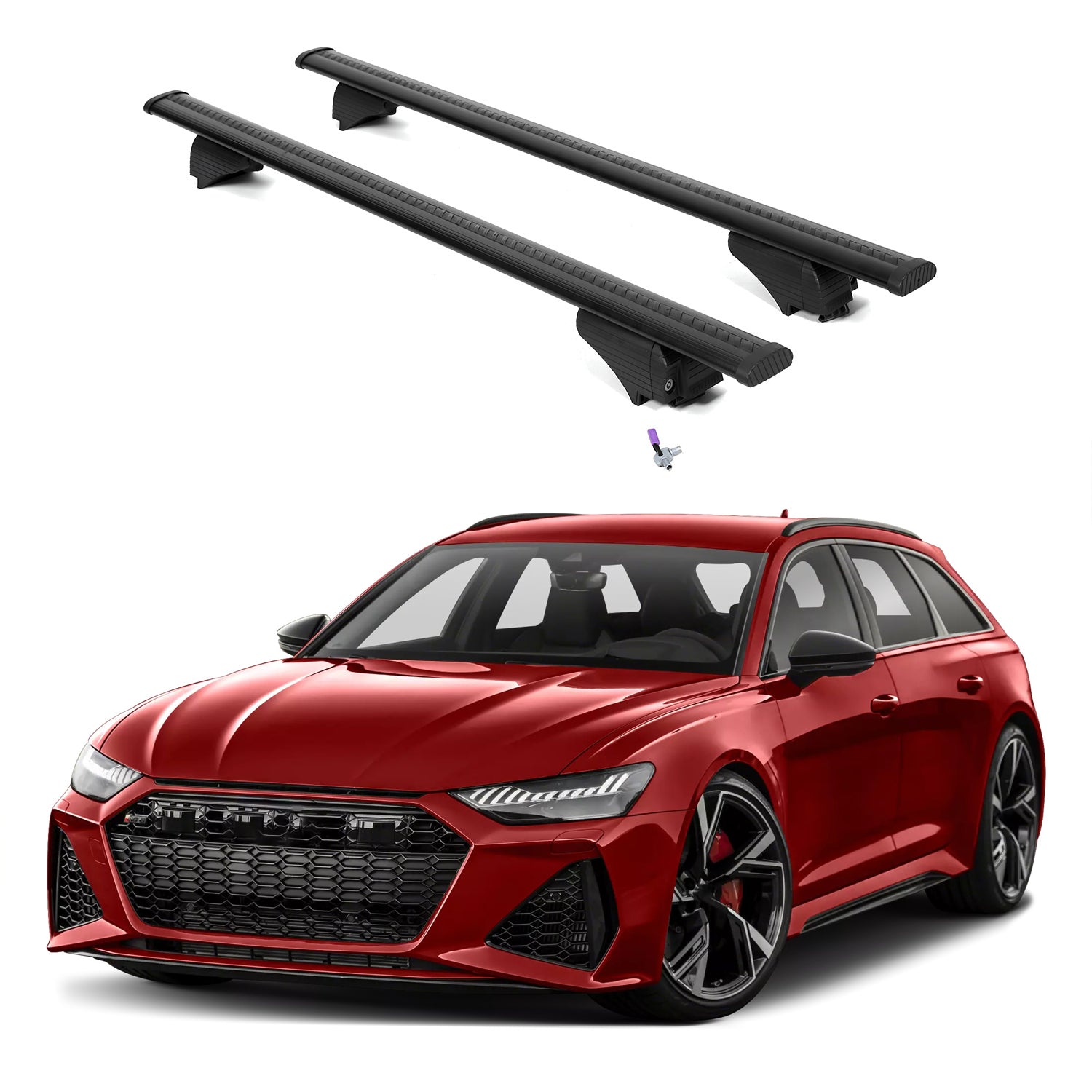ERKUL Roof Rack Crossbars For AUDI RS6 AVANT 2021-2026