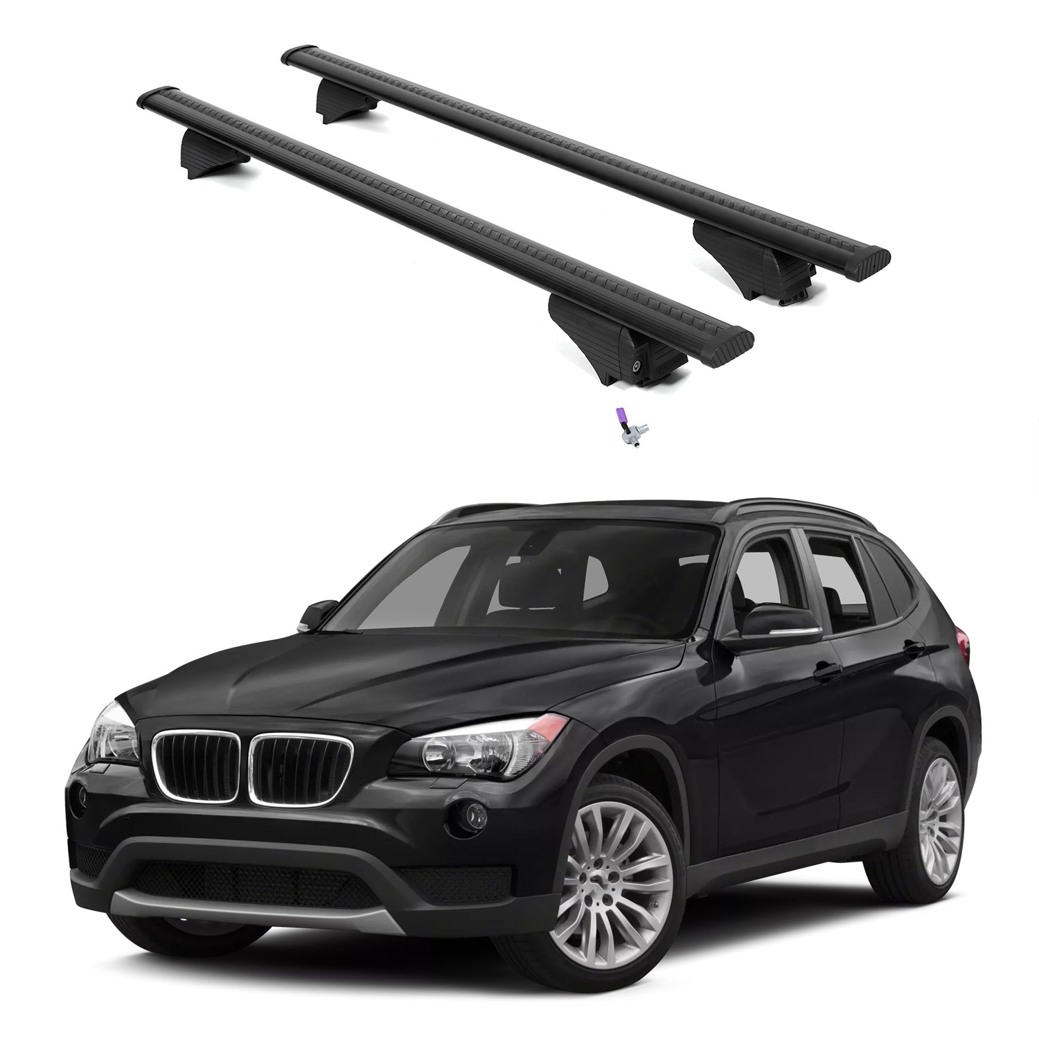 ERKUL Roof Rack Crossbars For BMW X1 (E84) 2011-2015
