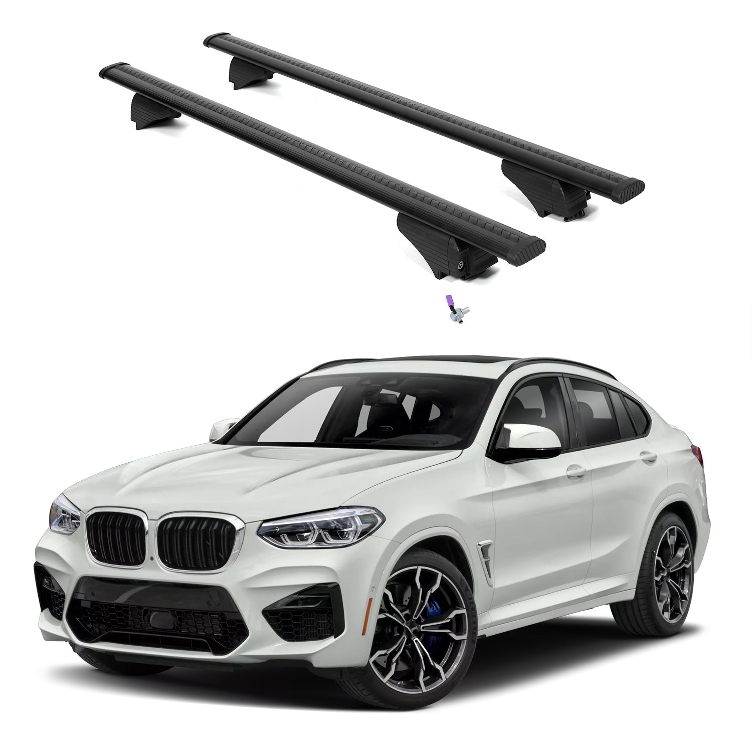 ERKUL Roof Rack Crossbars For BMW X4 M 2020-2025