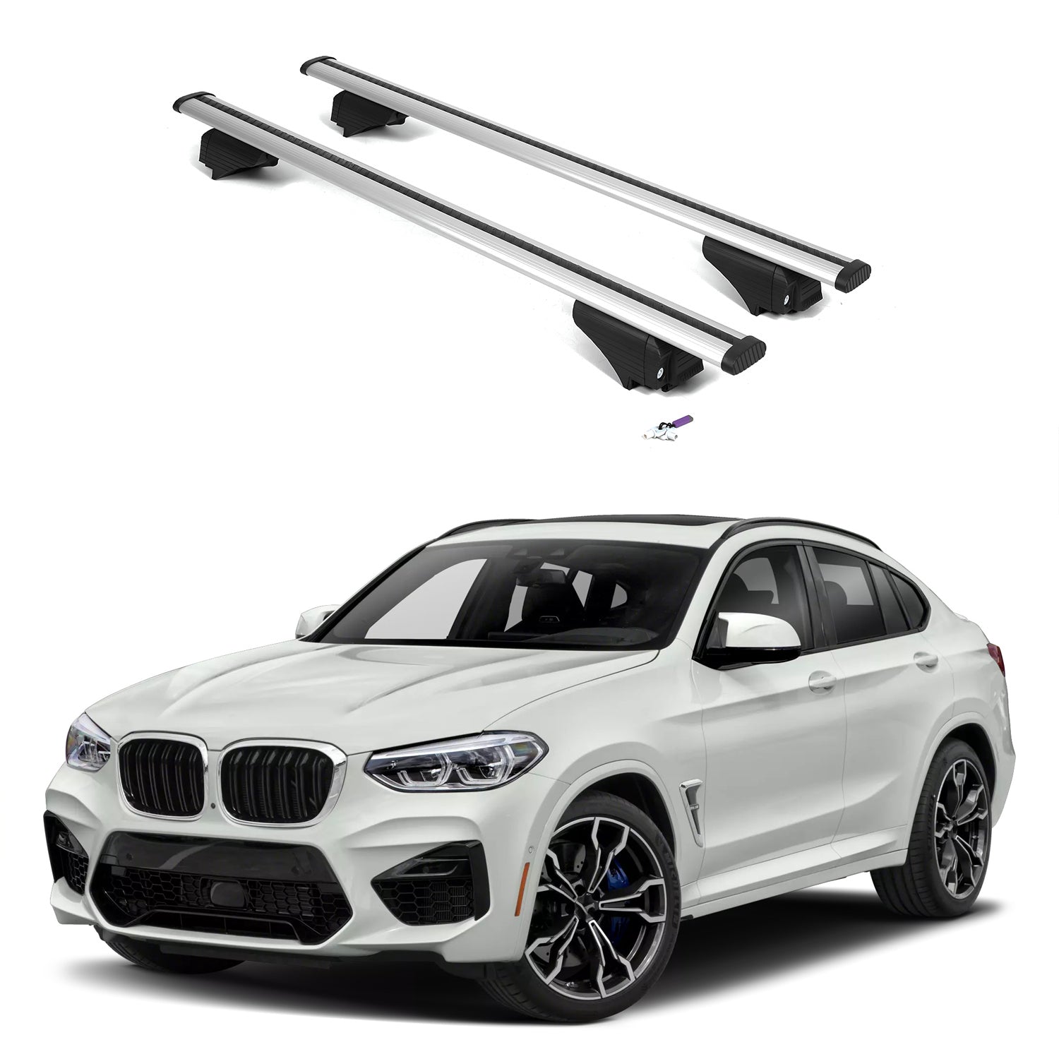 ERKUL Roof Rack Crossbars For BMW X4 M 2020-2025