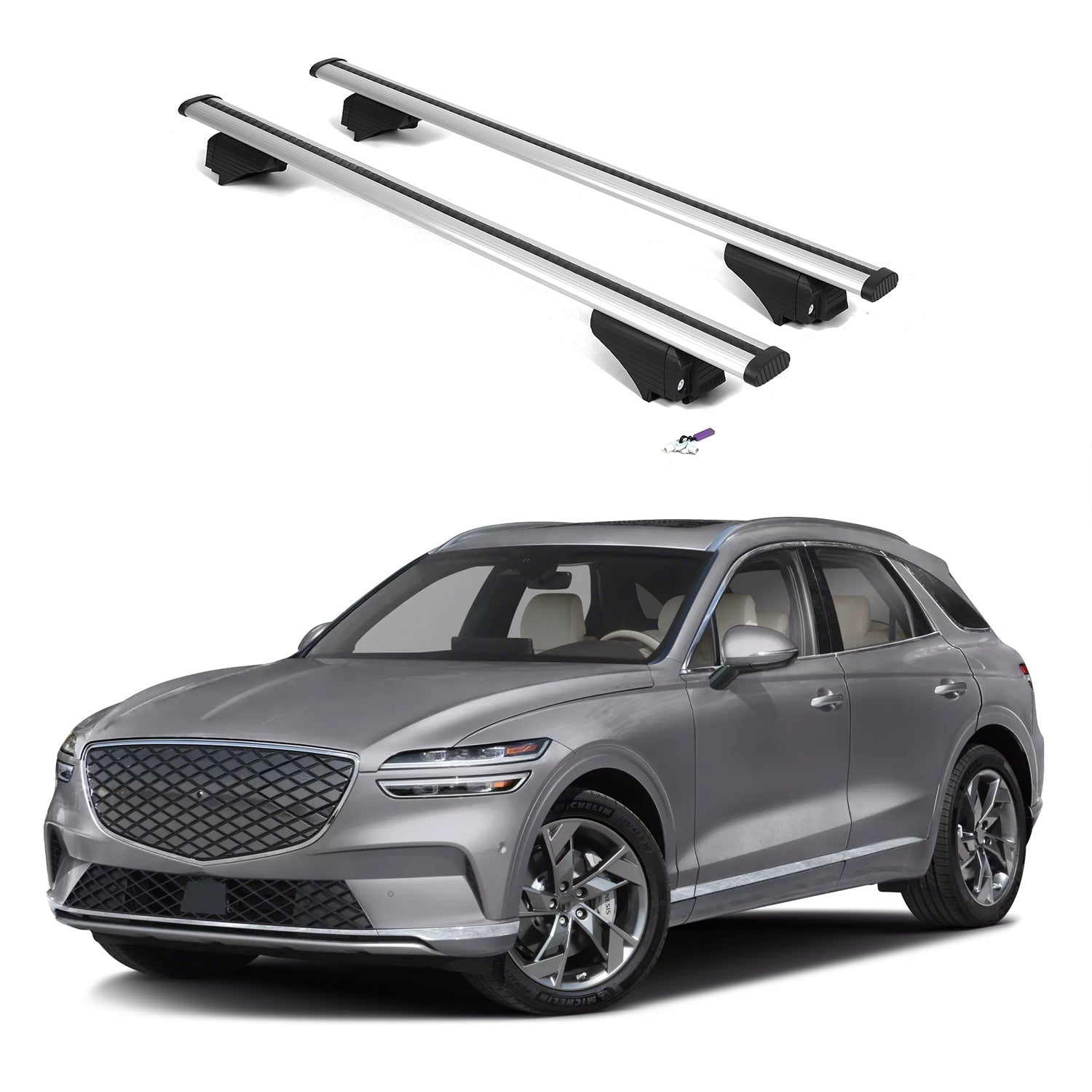 ERKUL Roof Rack Crossbars For GENESIS ELECTRIFIED GV70 2023-2026