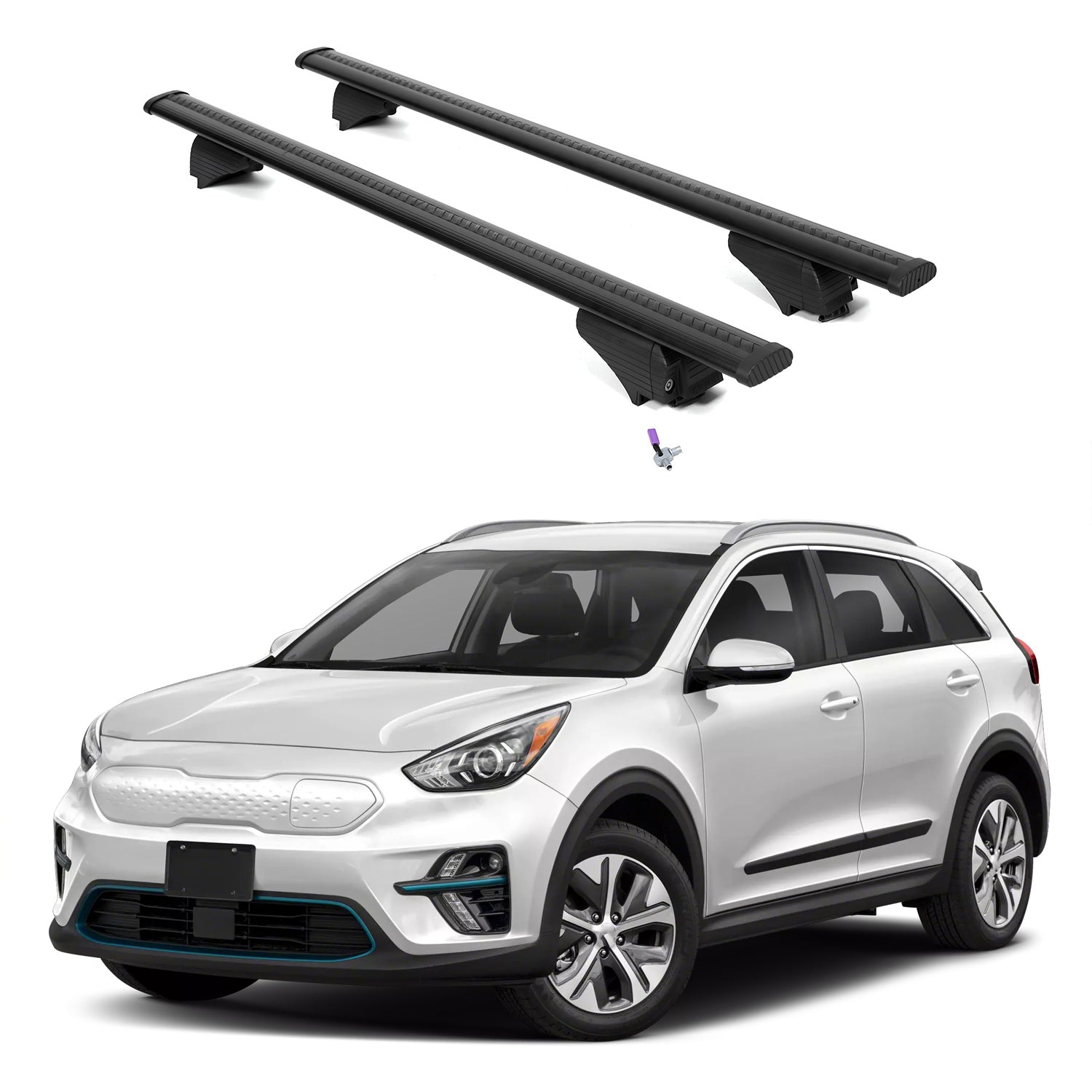 ERKUL Roof Rack Crossbars For KIA NIRO EV 2019-2022