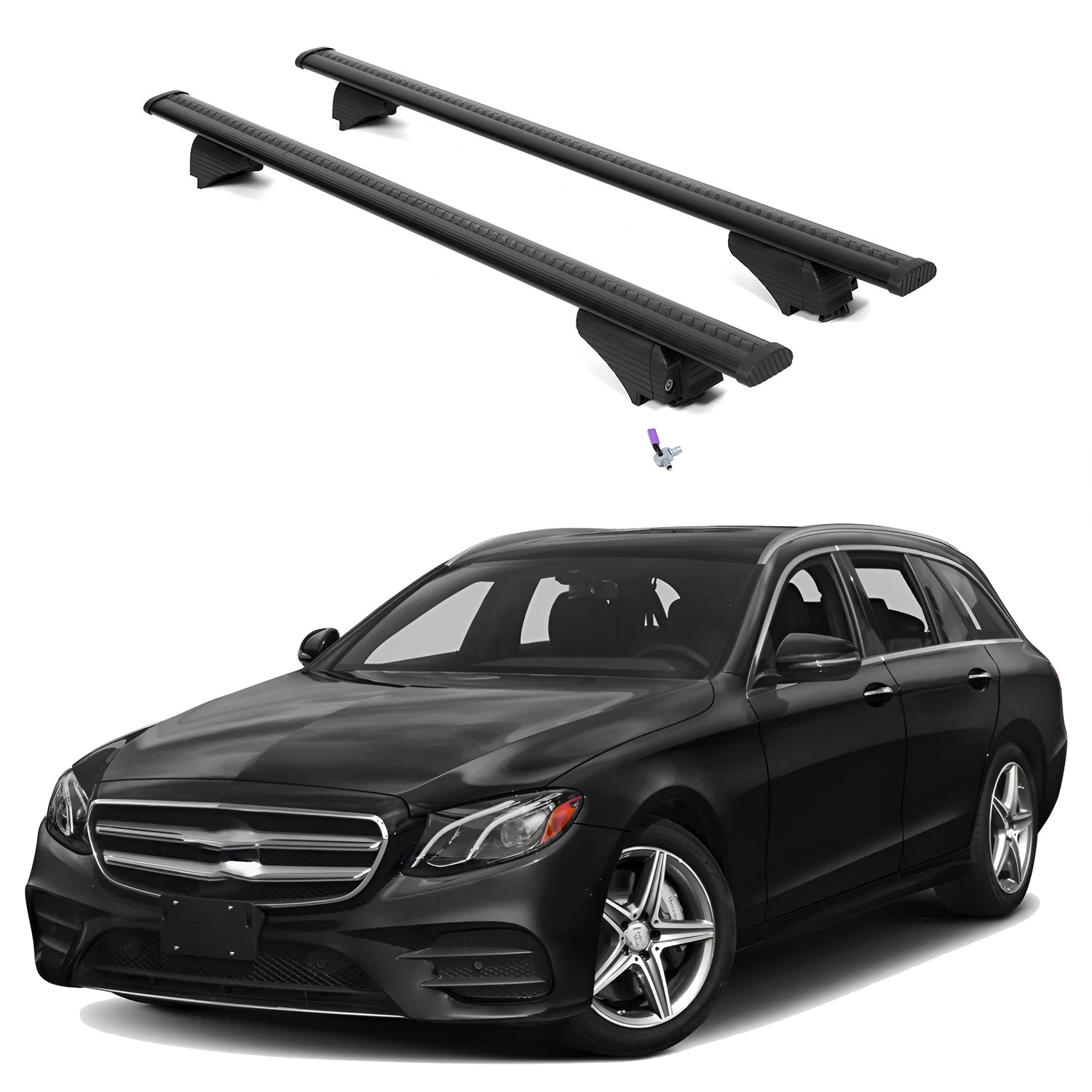 ERKUL Roof Rack Crossbars For MERCEDES-BENZ E-CLASS 2017-2023