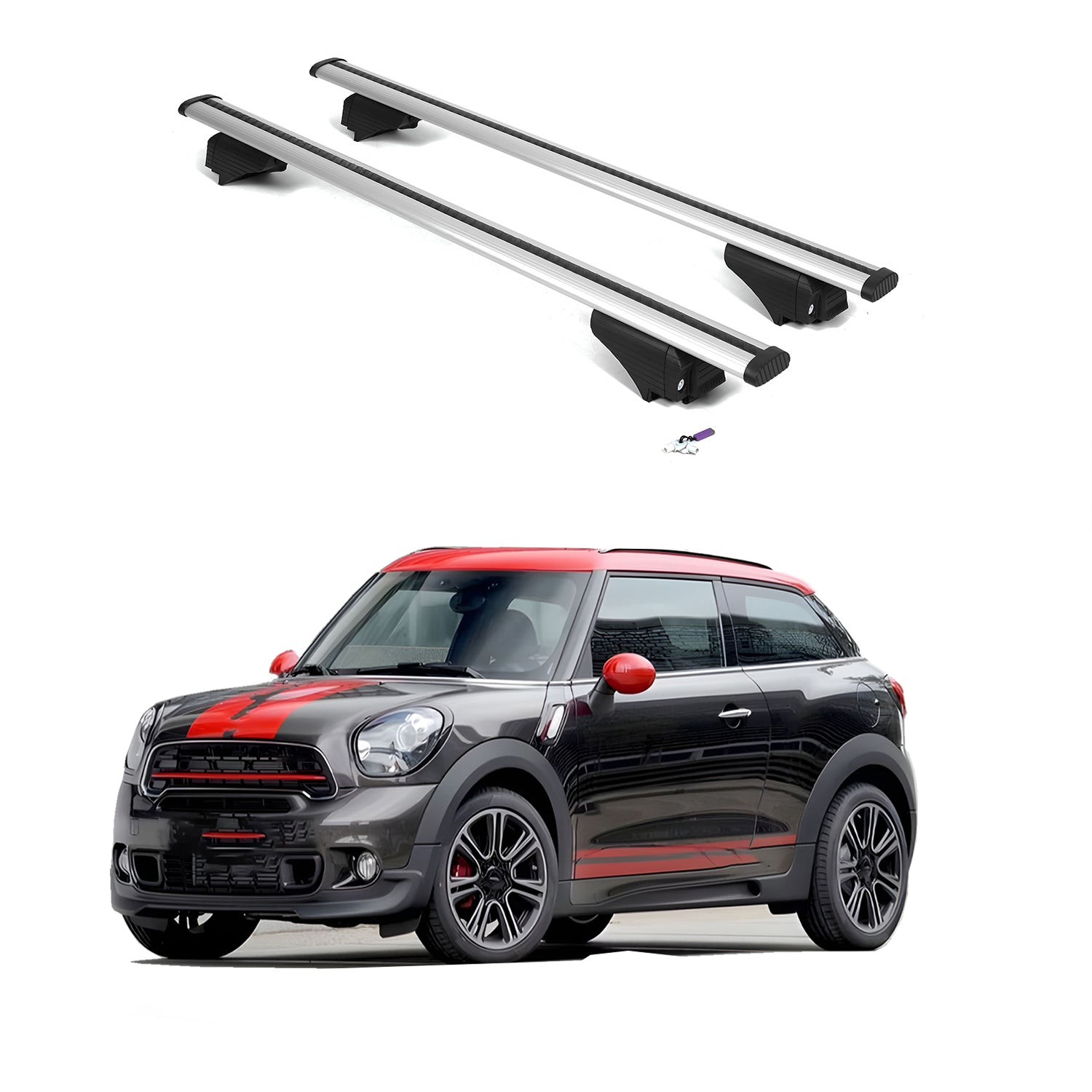 ERKUL Roof Rack Crossbars For MINI COOPER PACEMAN 2011-2016