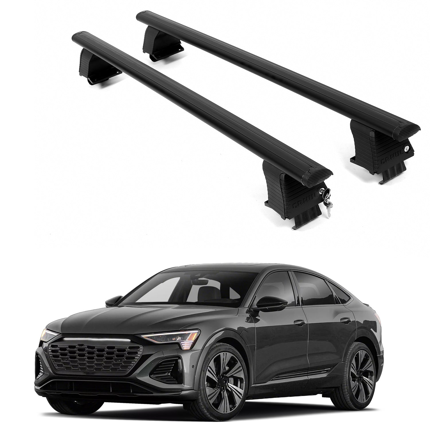 ERKUL Roof Rack Crossbars For AUDI Q8 E-TRON SPORTBACK 2024-2025