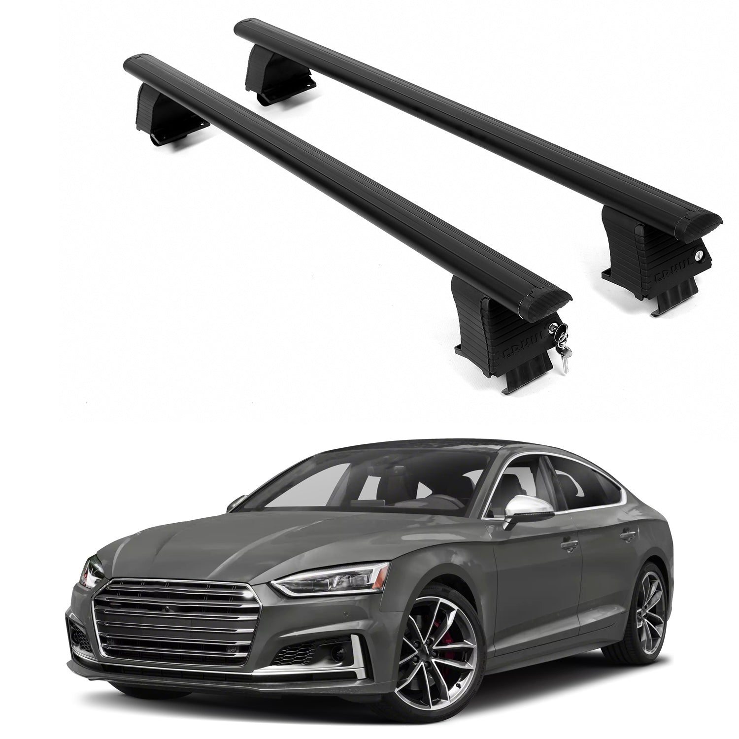 ERKUL Roof Rack Crossbars For AUDI S5 2018-2025