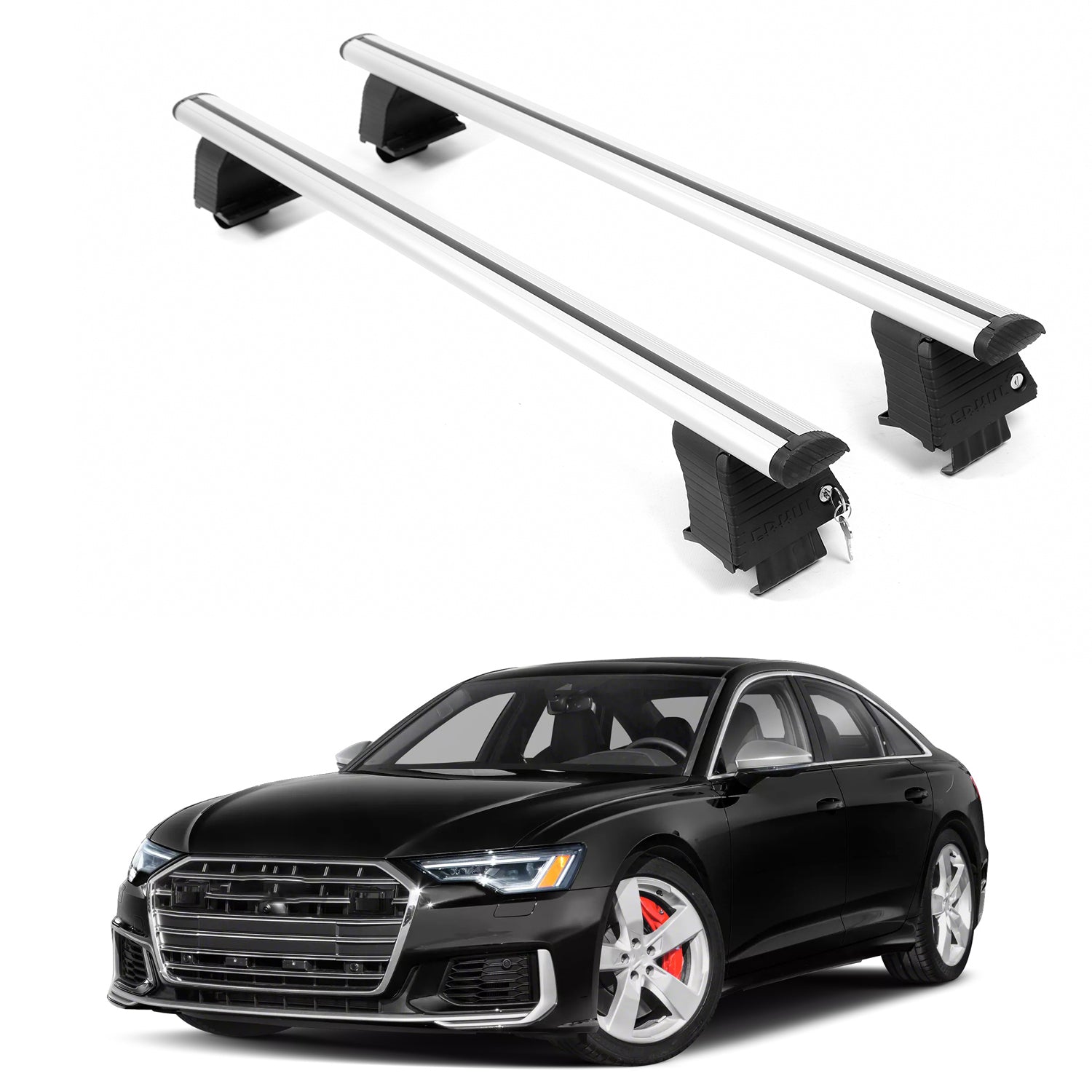 ERKUL Roof Rack Crossbars For AUDI S6 2020-2025
