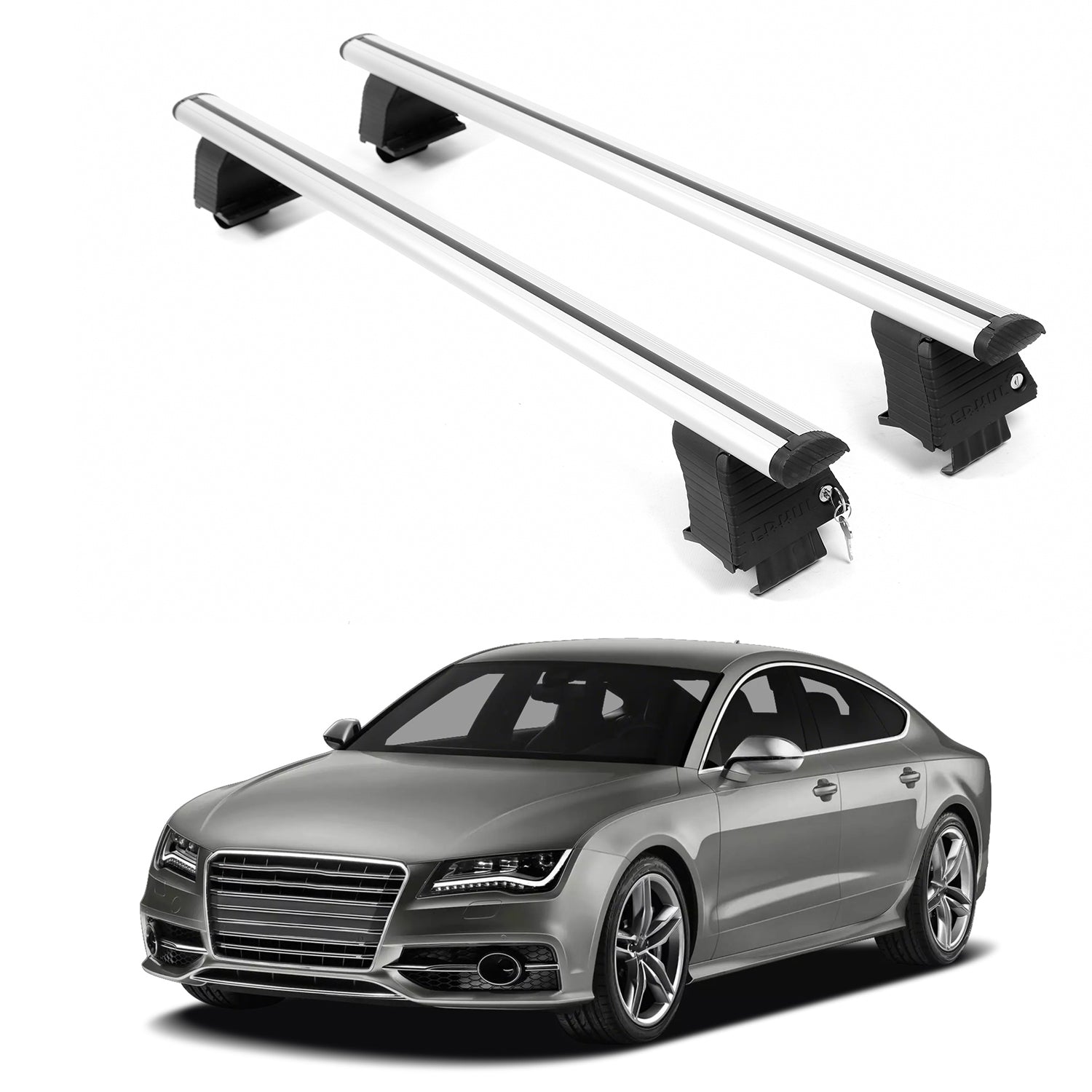 ERKUL Roof Rack Crossbars For AUDI S7 2012-2018