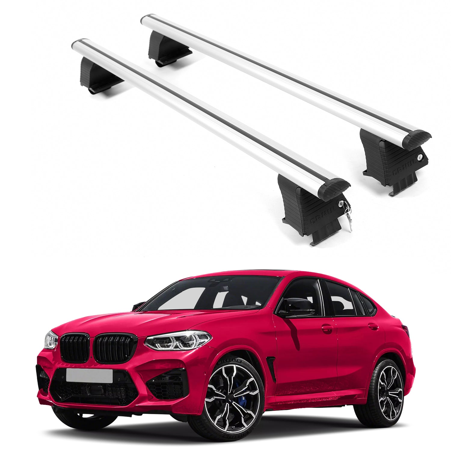 ERKUL Roof Rack Crossbars For BMW X4 M 2020-2025