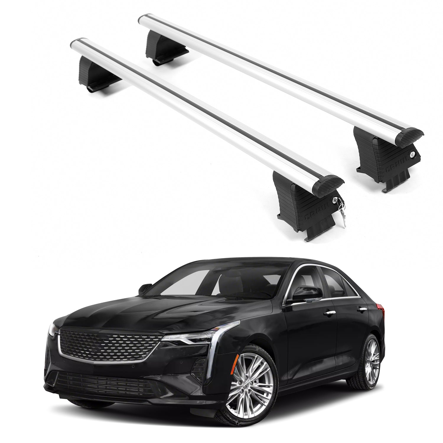 ERKUL Roof Rack Crossbars For CADILLAC CT4 2020-2026