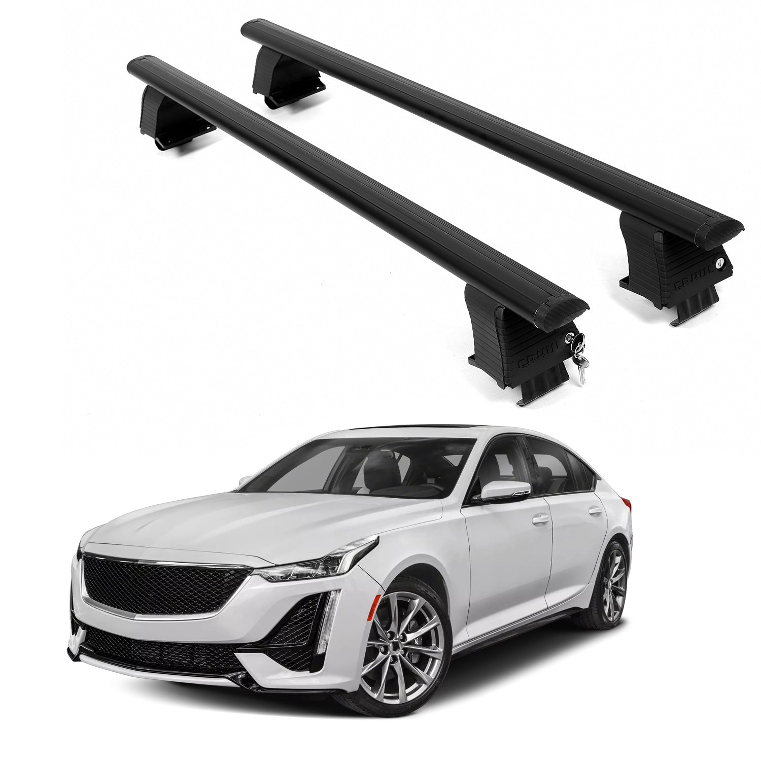 ERKUL Roof Rack Crossbars For CADILLAC CT5 2020-2026