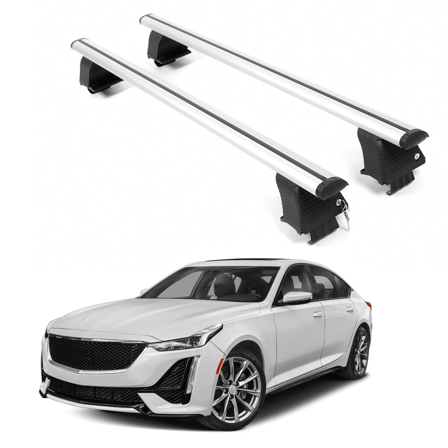 ERKUL Roof Rack Crossbars For CADILLAC CT5-V 2020-2026