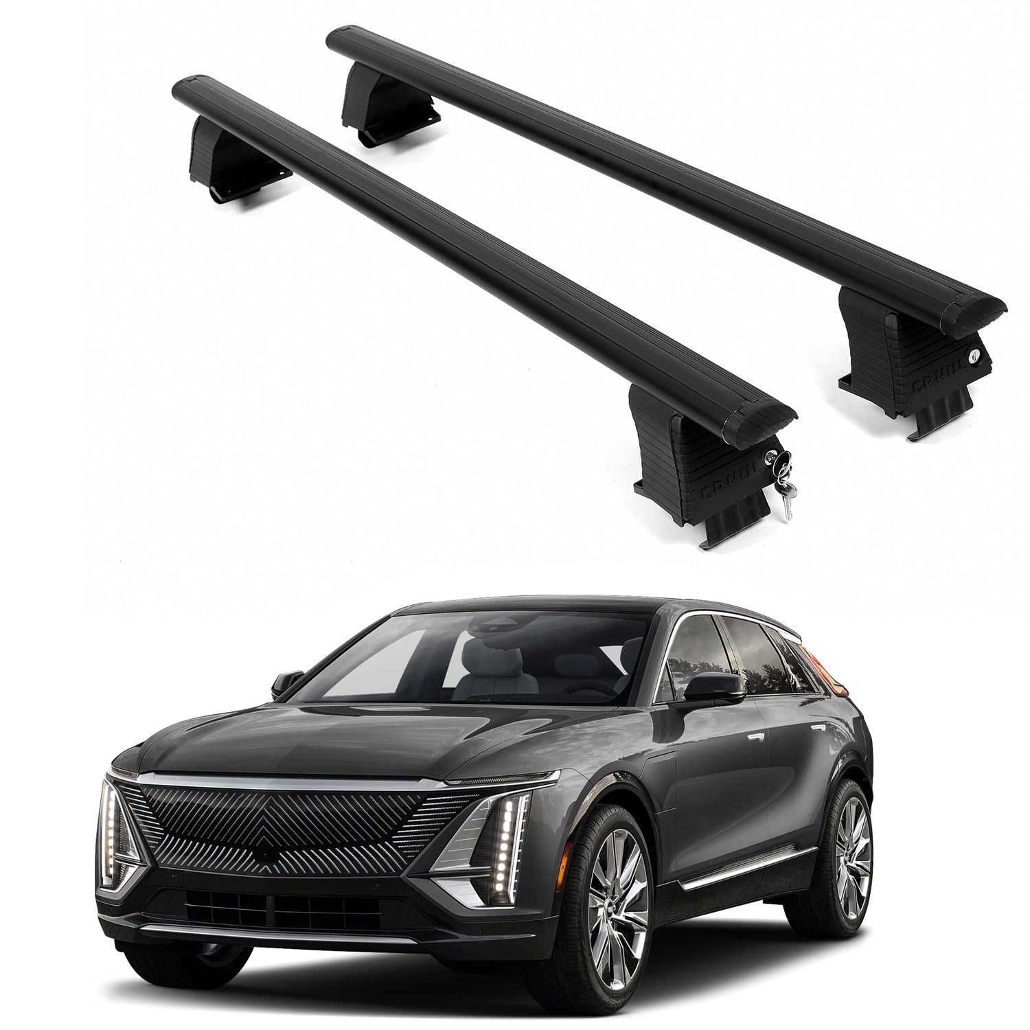 ERKUL Roof Rack Crossbars For CADILLAC LYRIQ 2023-2026